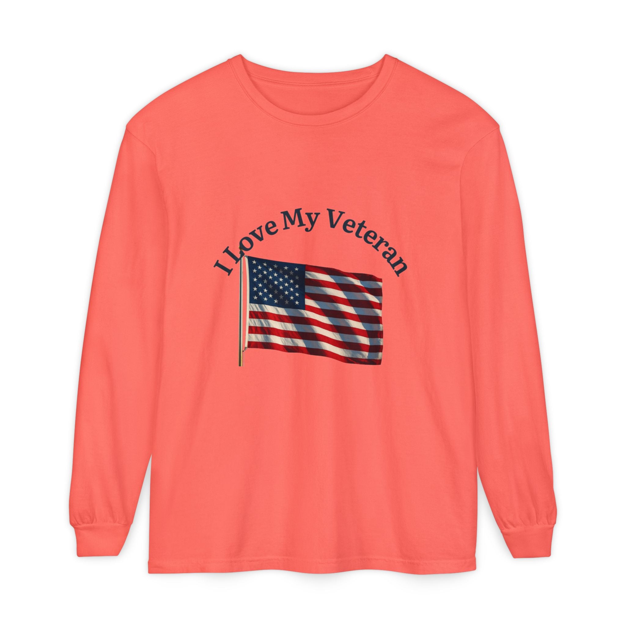 Love My Veteran Long Sleeve T-Shirt