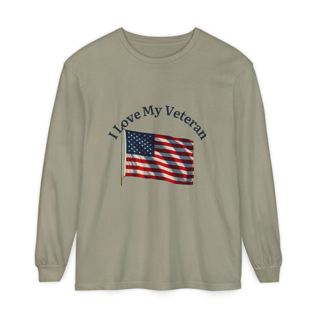 Love My Veteran Long Sleeve T-Shirt