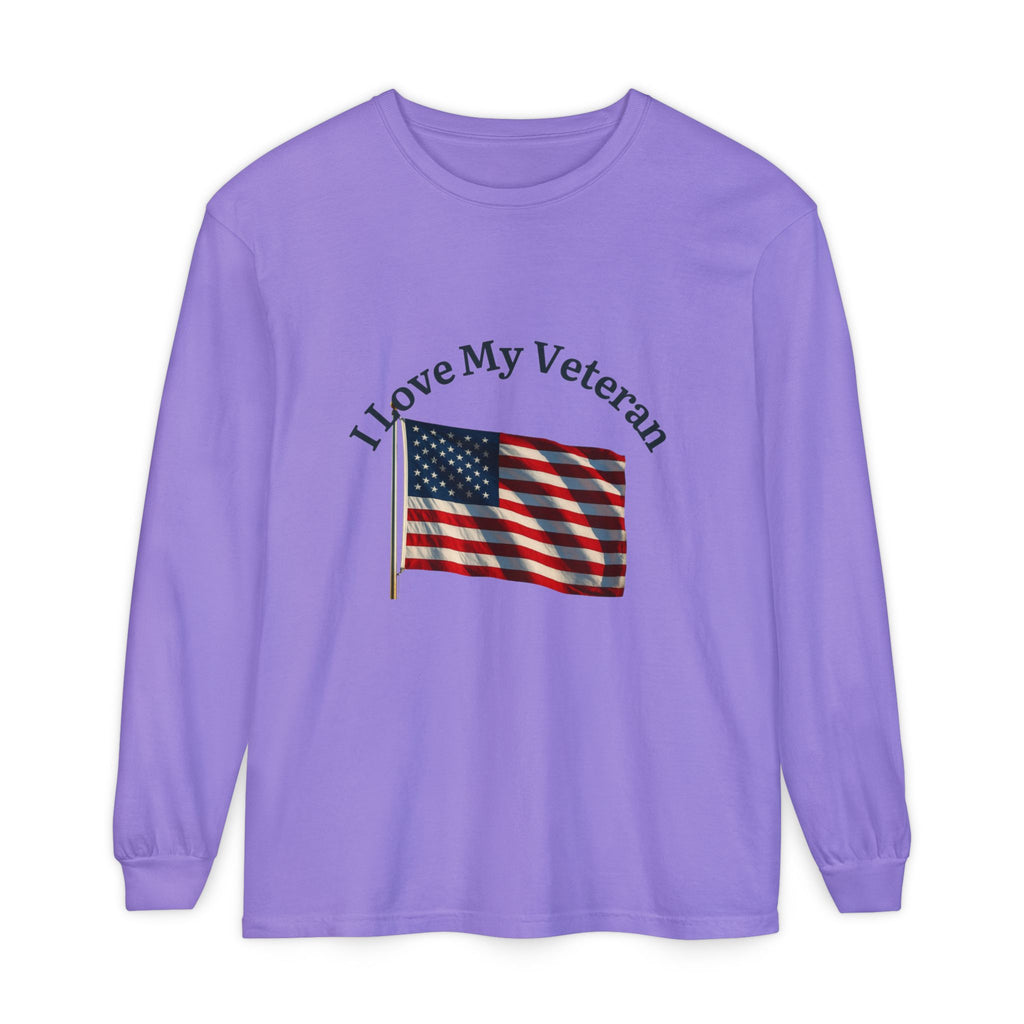 Love My Veteran Long Sleeve T-Shirt