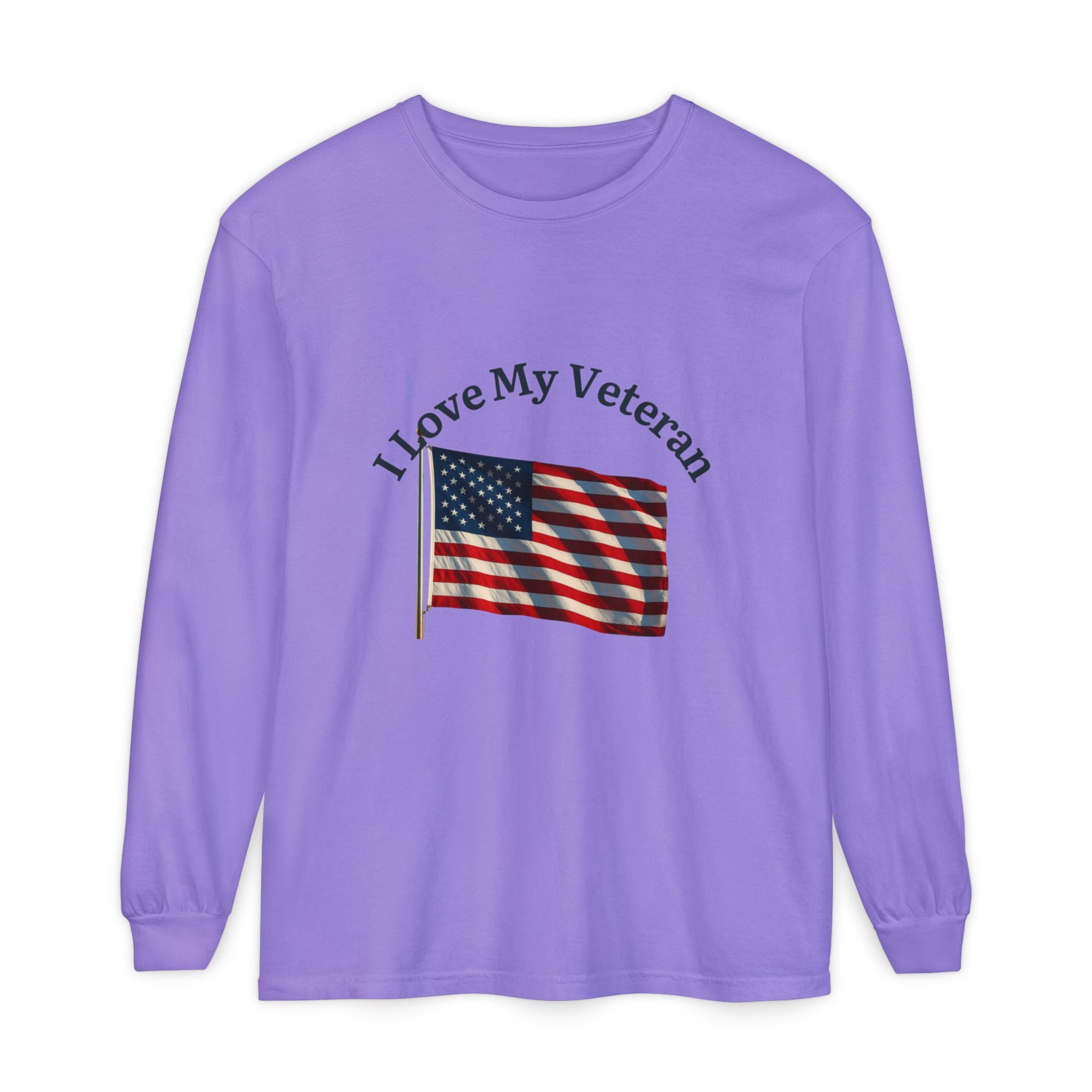 Love My Veteran Long Sleeve T-Shirt
