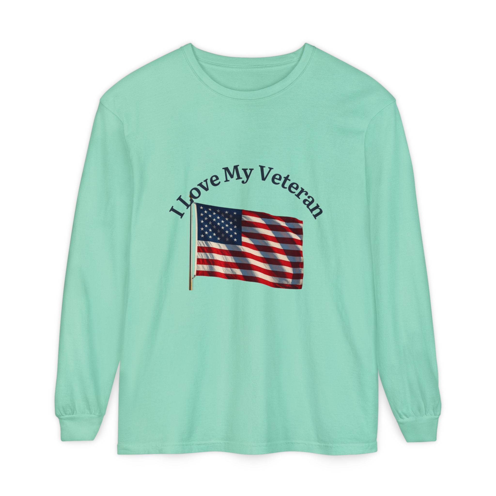 Love My Veteran Long Sleeve T-Shirt