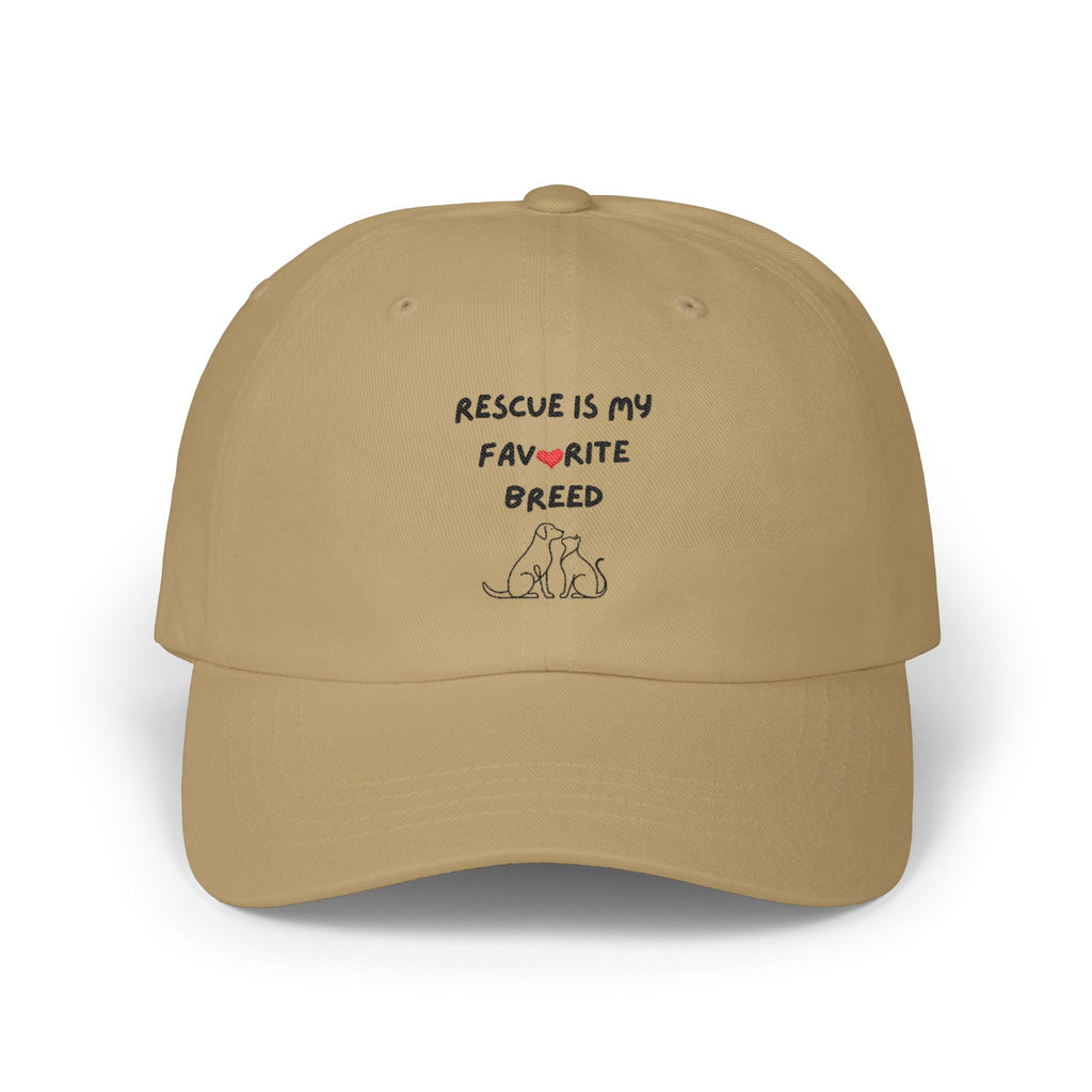 Rescue Fave Breed Classic Dad Cap