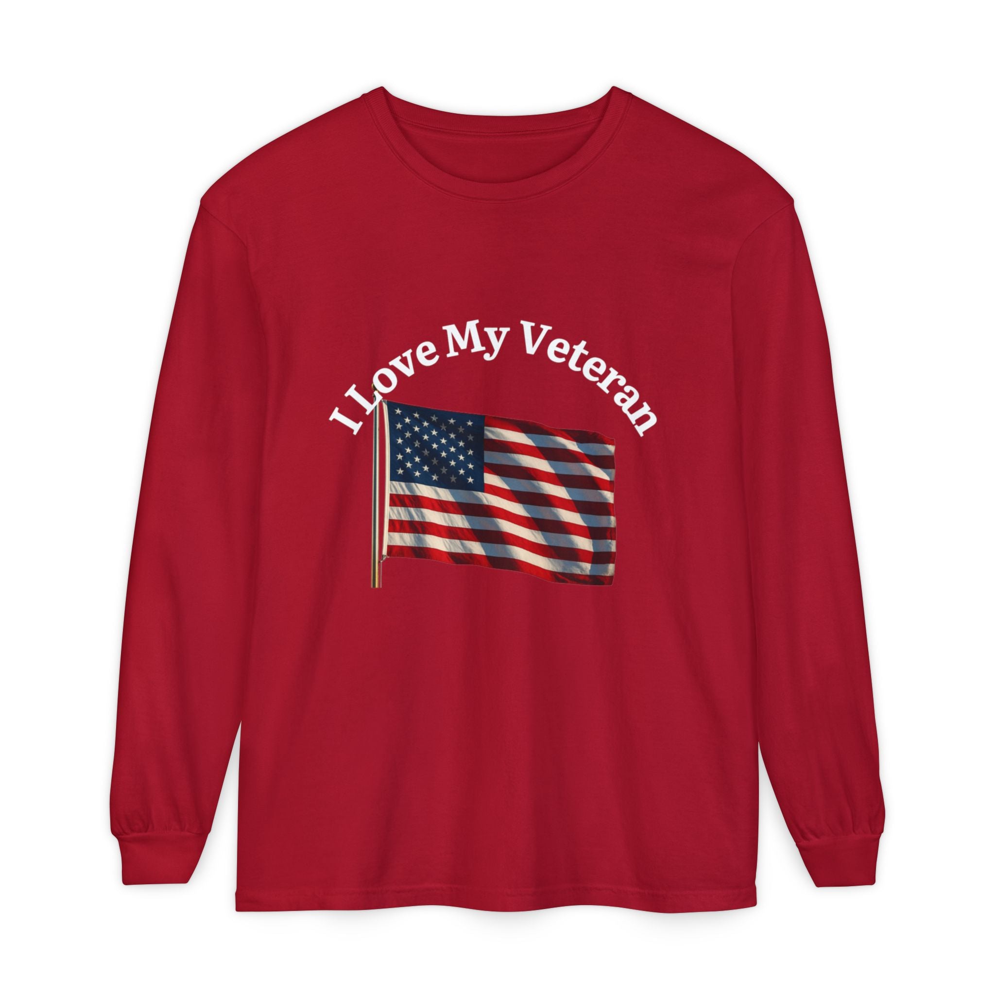 Love My Veteran Long Sleeve T-Shirt