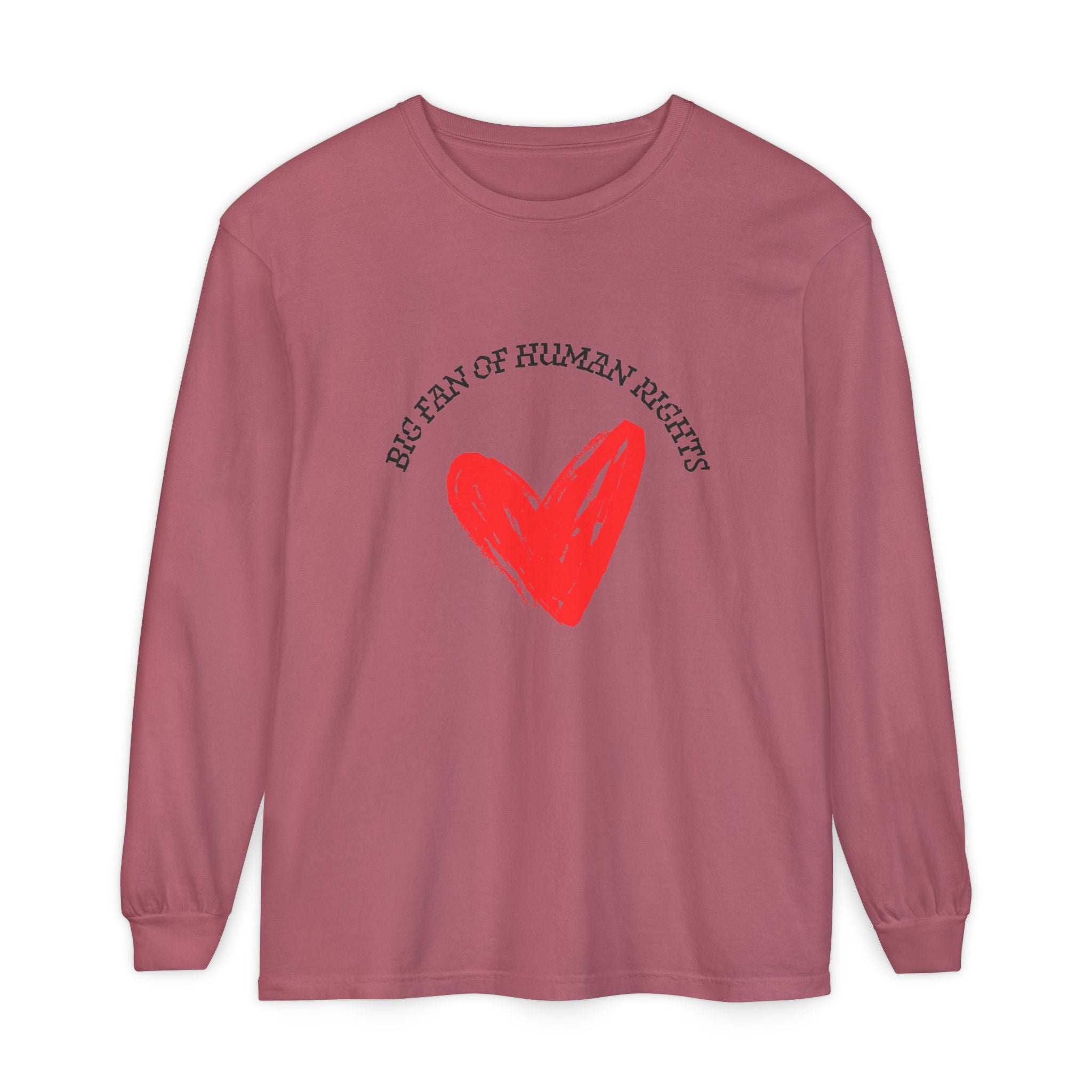 Fan of Human Rights Long Sleeve T-Shirt