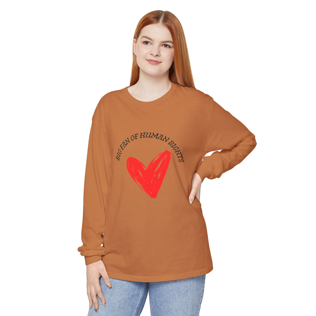 Fan of Human Rights Long Sleeve T-Shirt