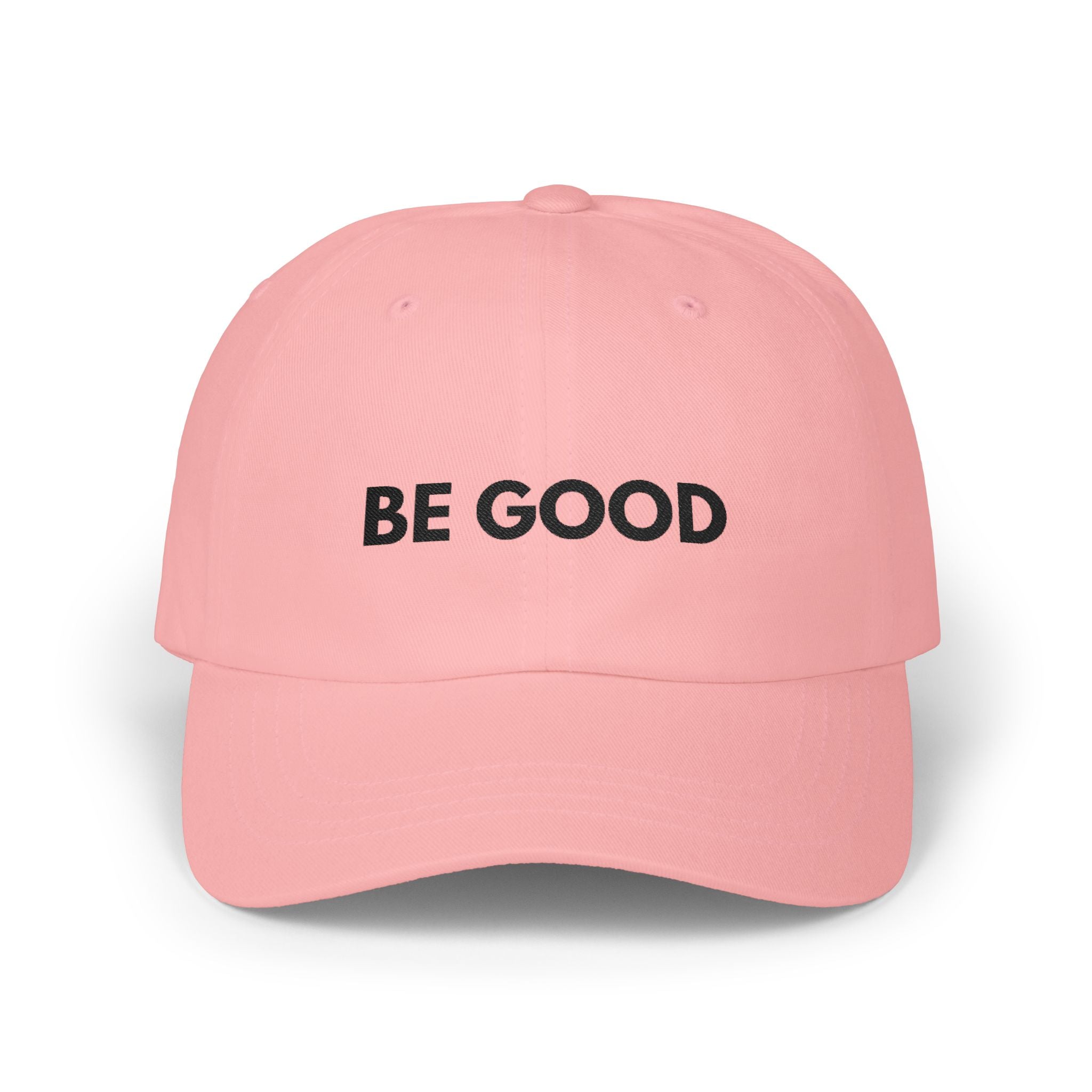 "Be Good" Cap - blk print