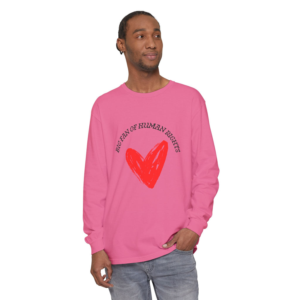 Fan of Human Rights Long Sleeve T-Shirt