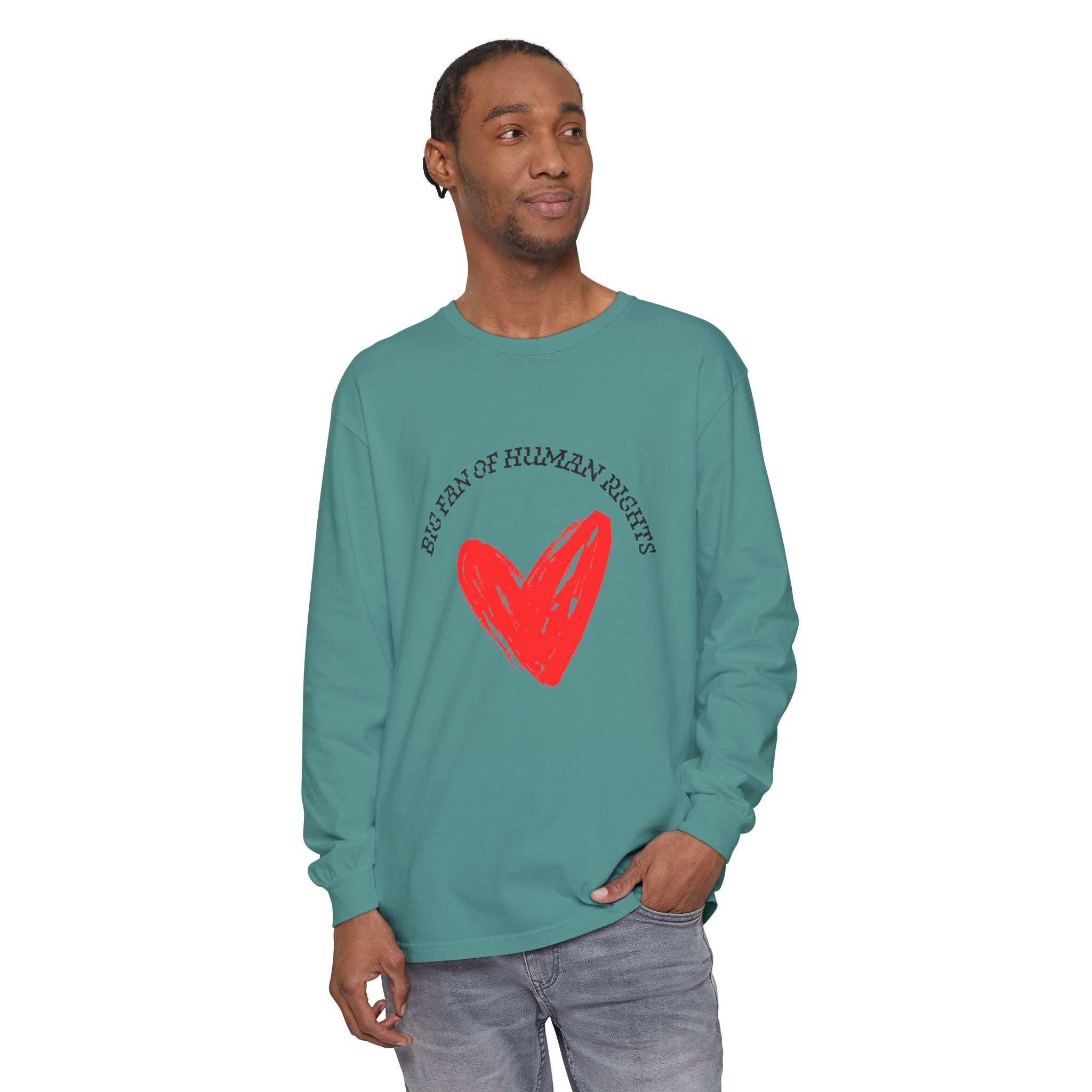 Fan of Human Rights Long Sleeve T-Shirt