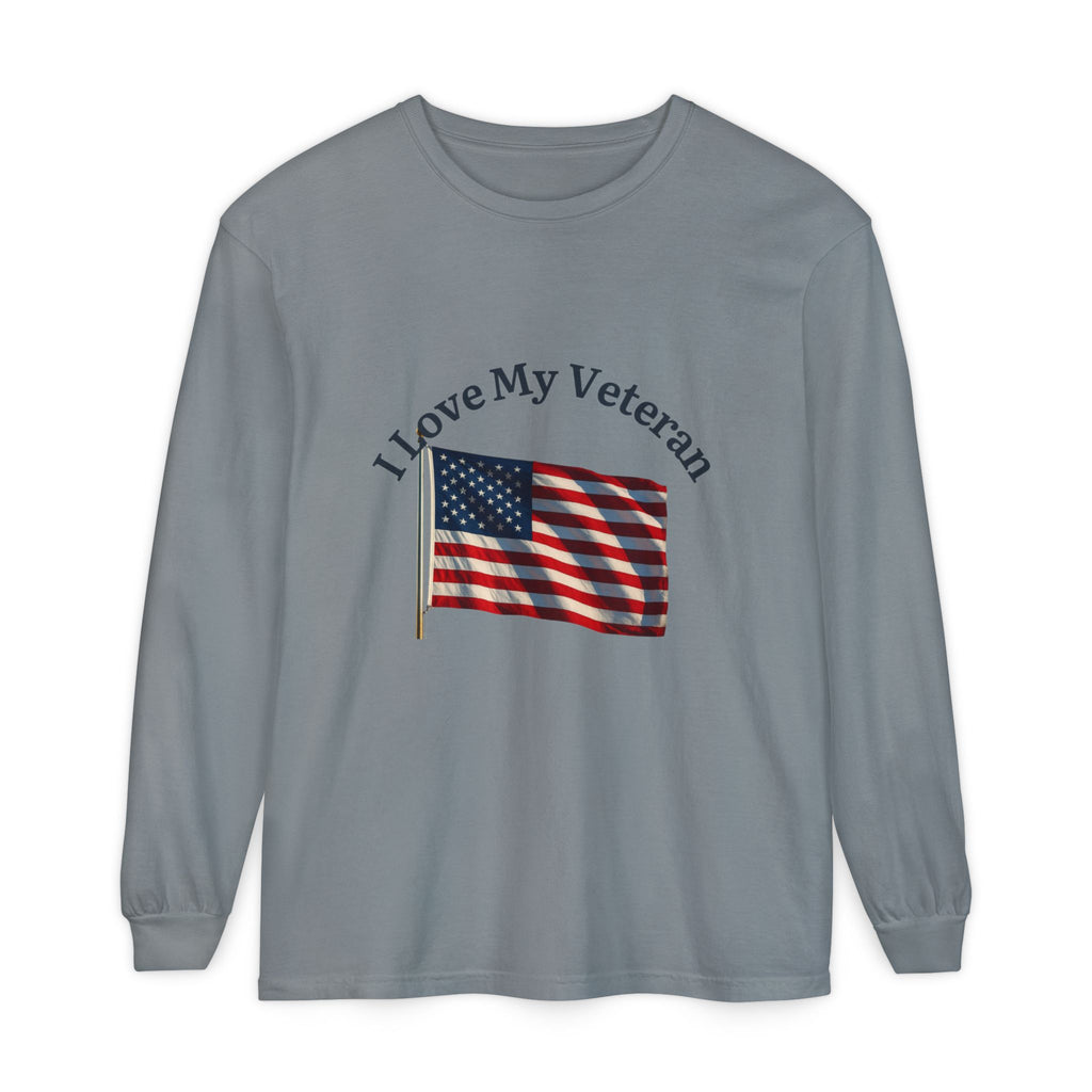 Love My Veteran Long Sleeve T-Shirt