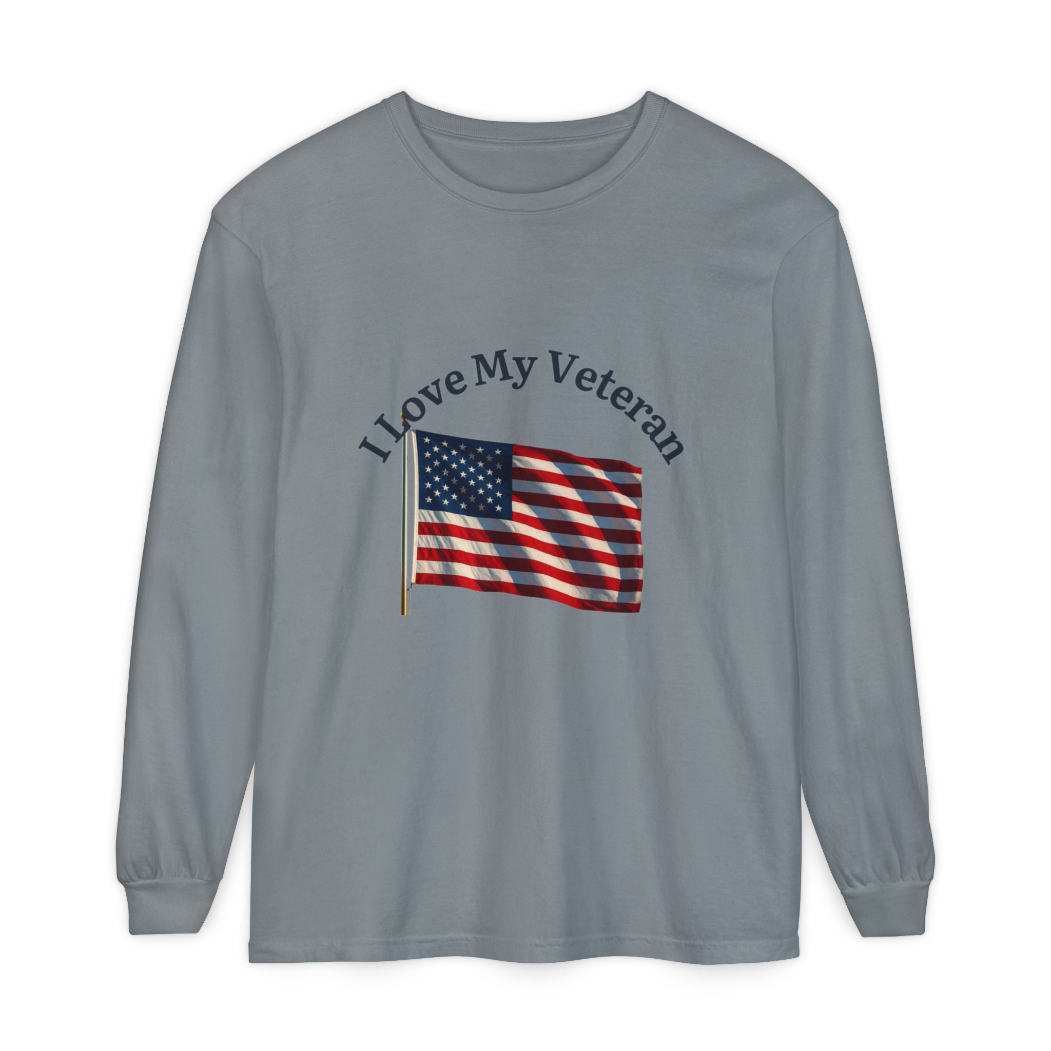 Love My Veteran Long Sleeve T-Shirt