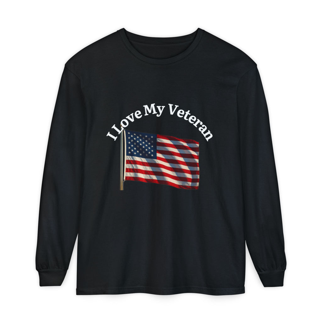 Love My Veteran Long Sleeve T-Shirt
