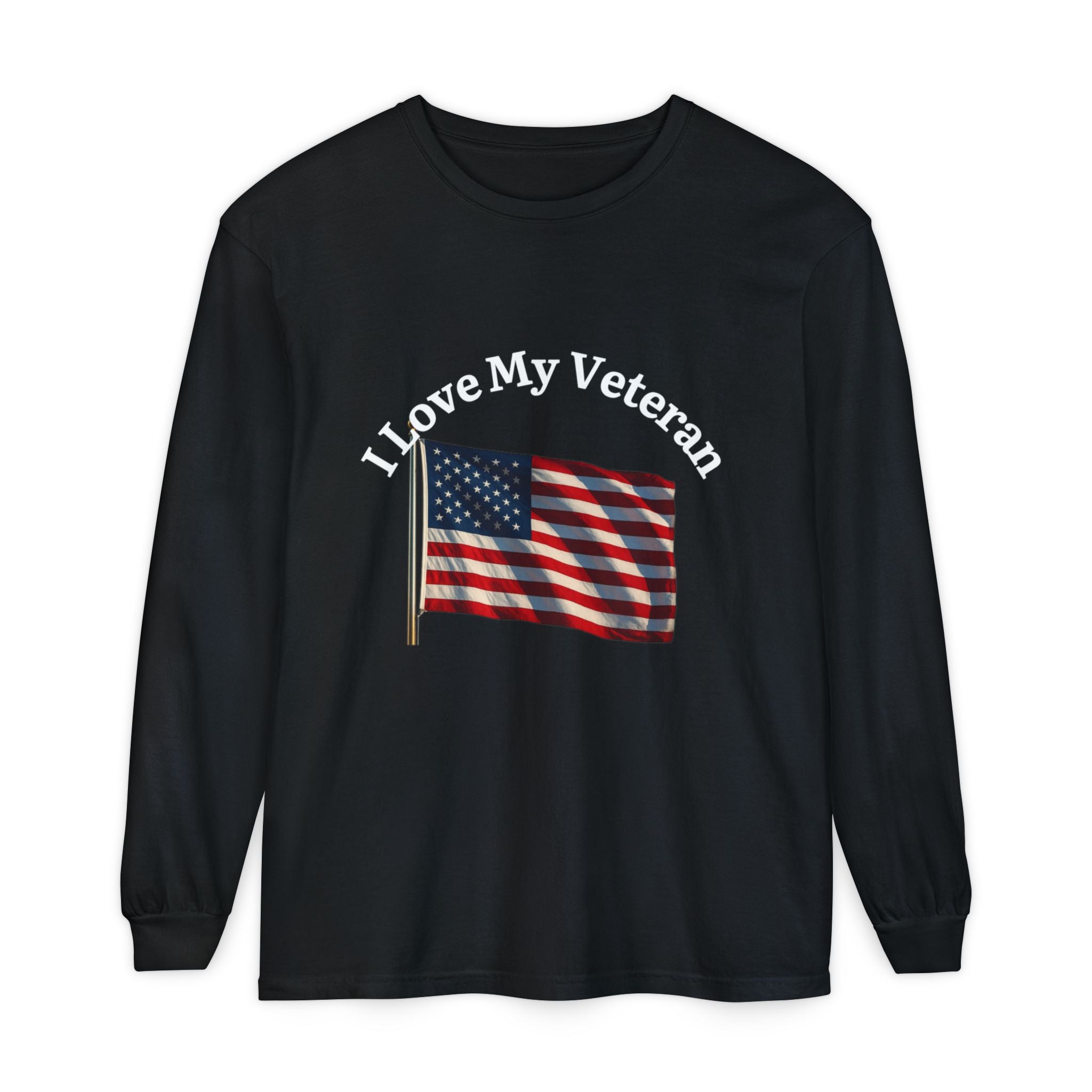 Love My Veteran Long Sleeve T-Shirt