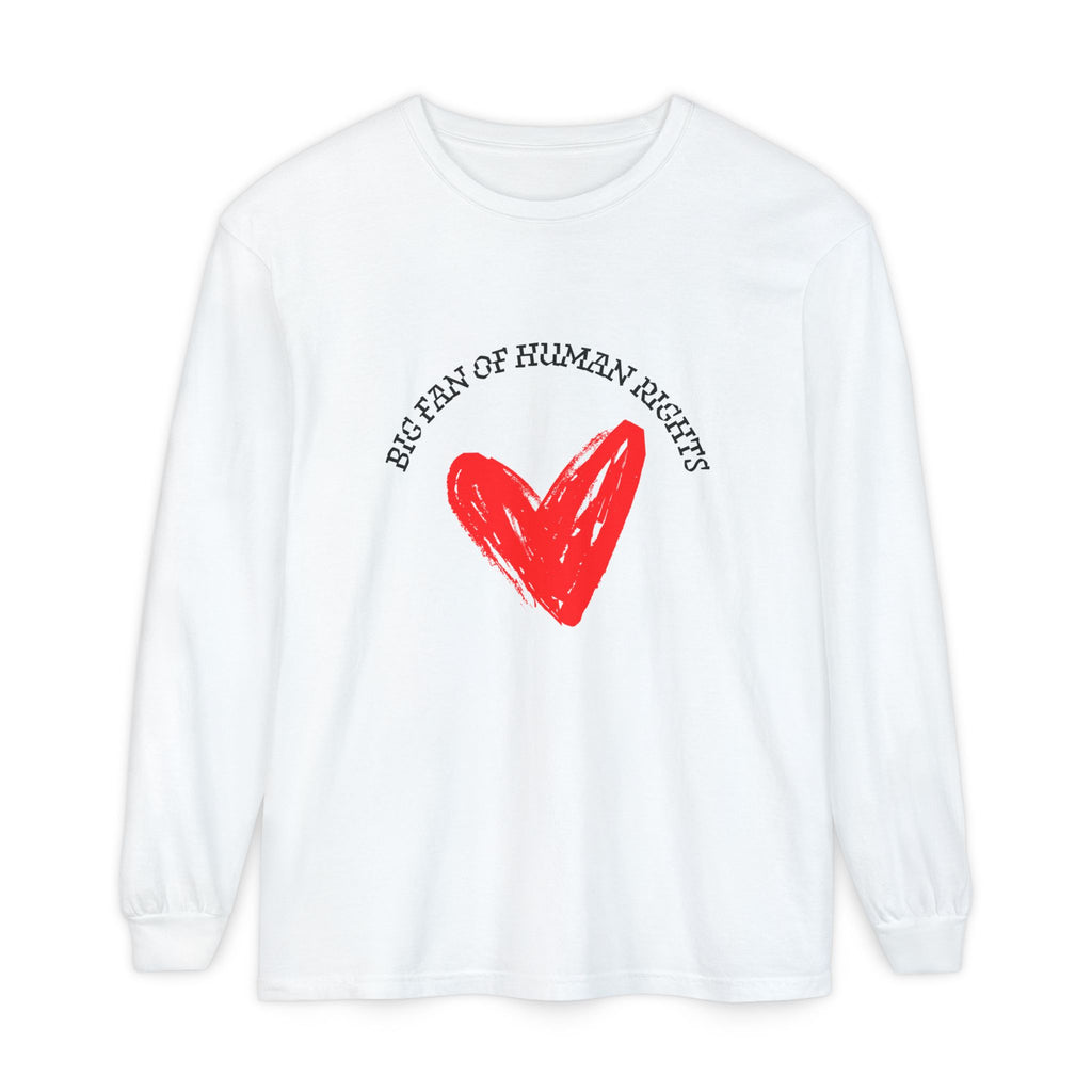 Fan of Human Rights Long Sleeve T-Shirt