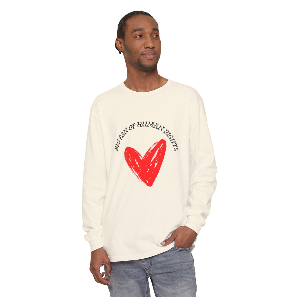 Fan of Human Rights Long Sleeve T-Shirt