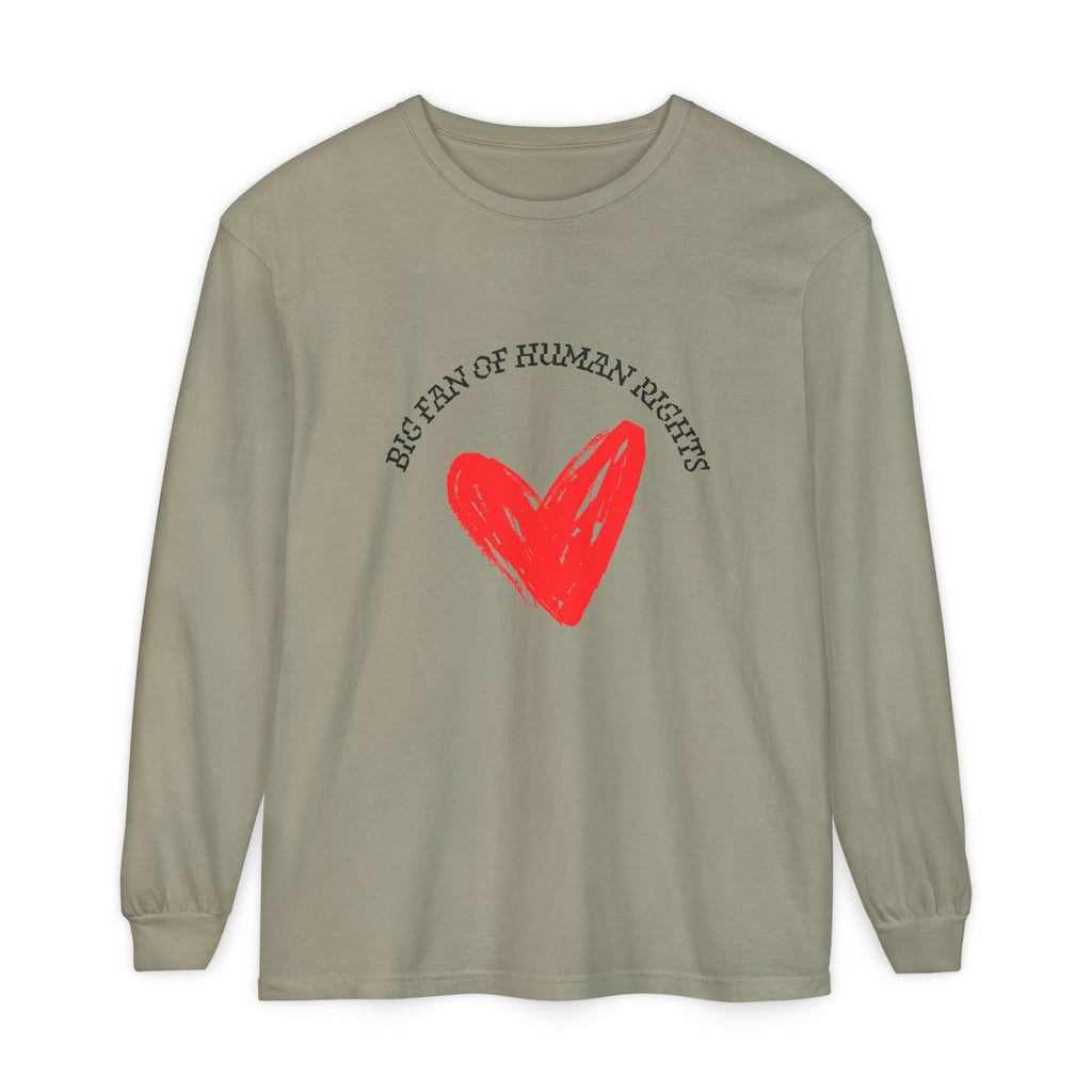 Fan of Human Rights Long Sleeve T-Shirt
