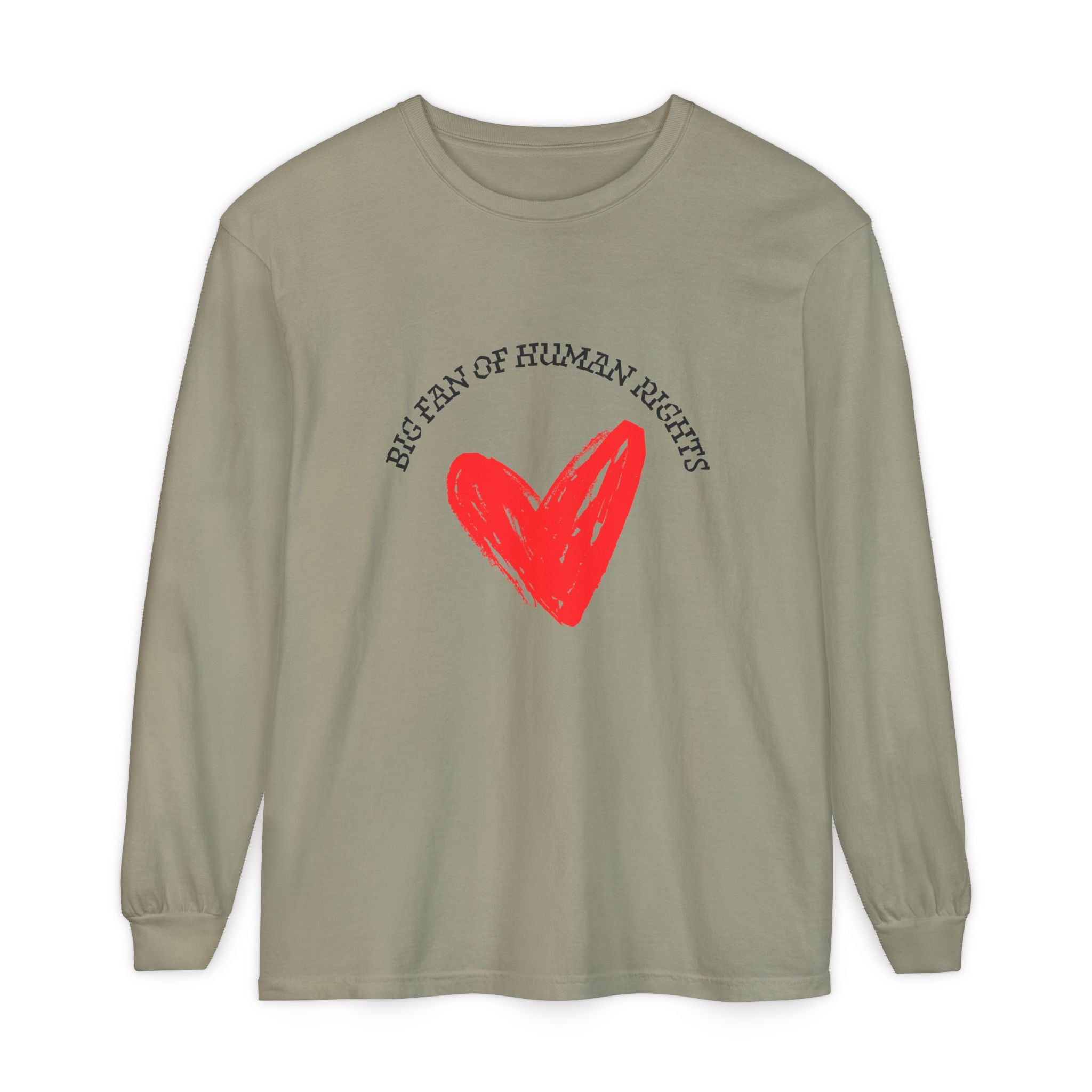 Fan of Human Rights Long Sleeve T-Shirt