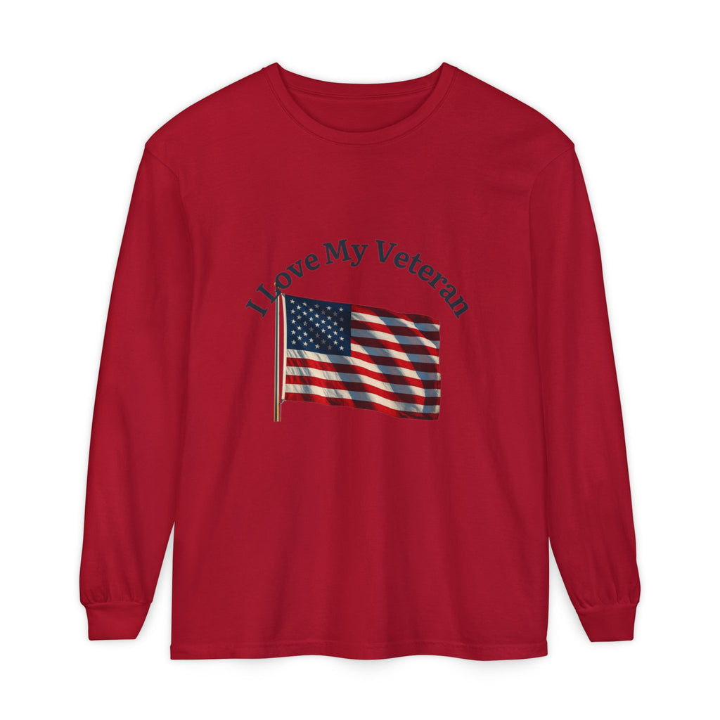 Love My Veteran Long Sleeve T-Shirt