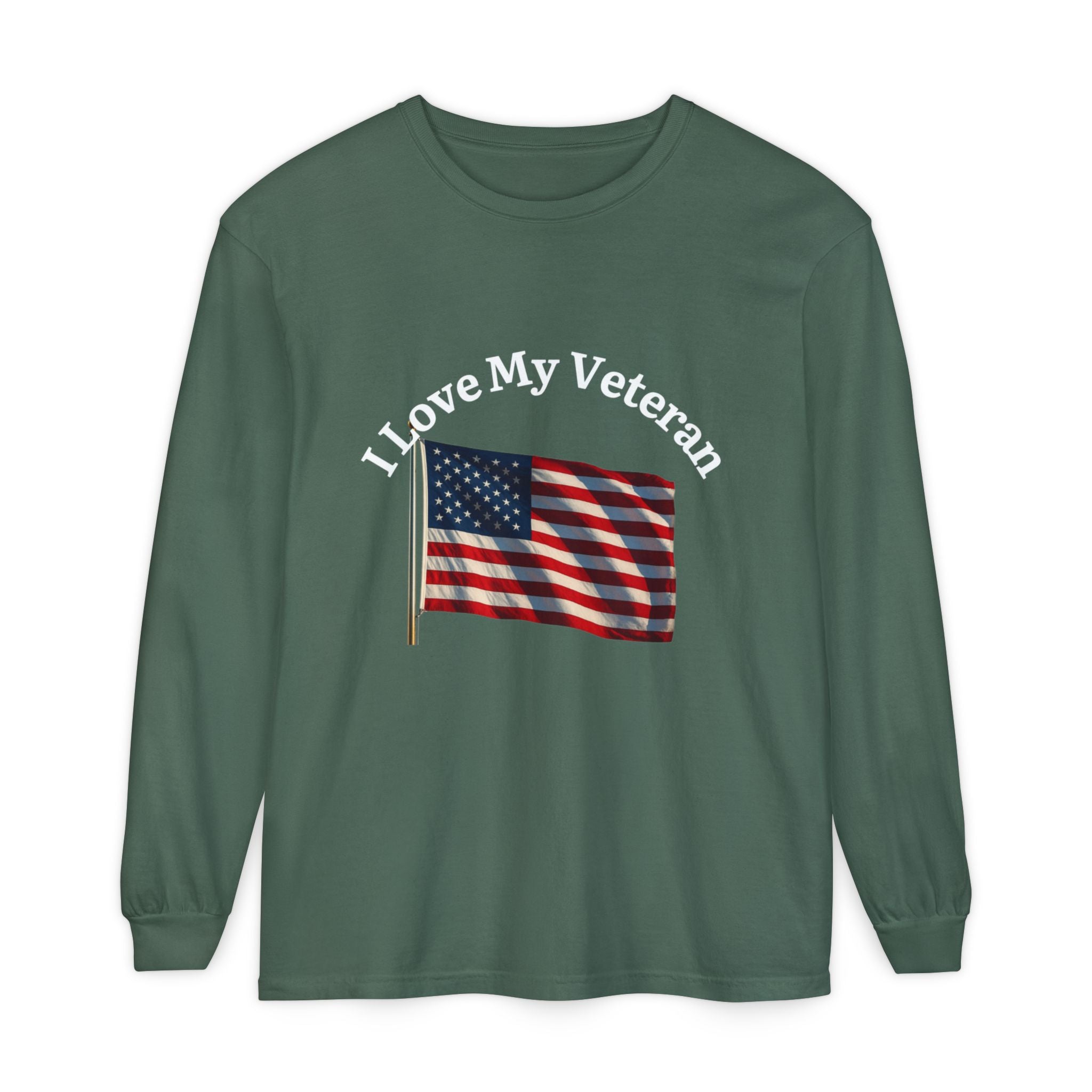 Love My Veteran Long Sleeve T-Shirt