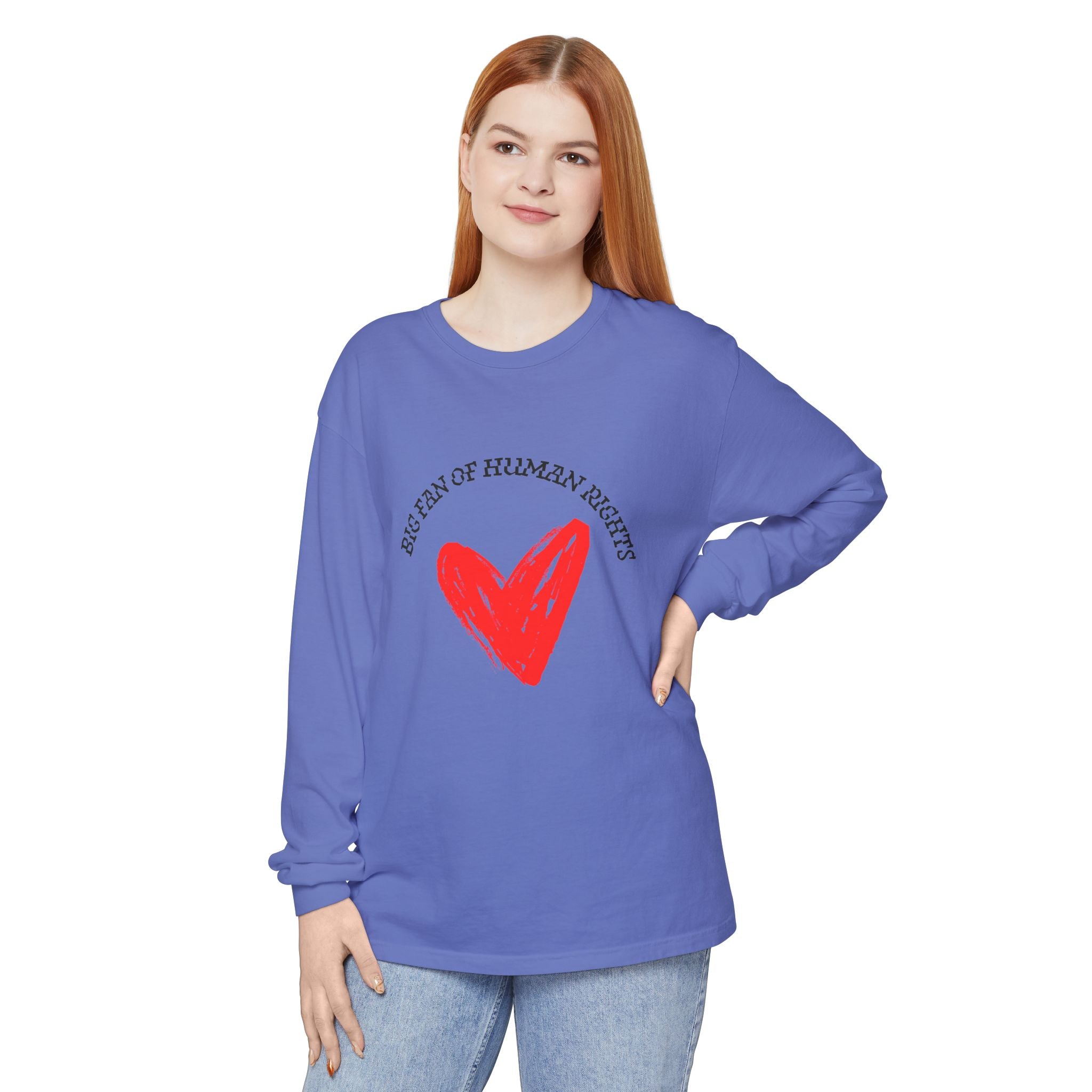 Fan of Human Rights Long Sleeve T-Shirt