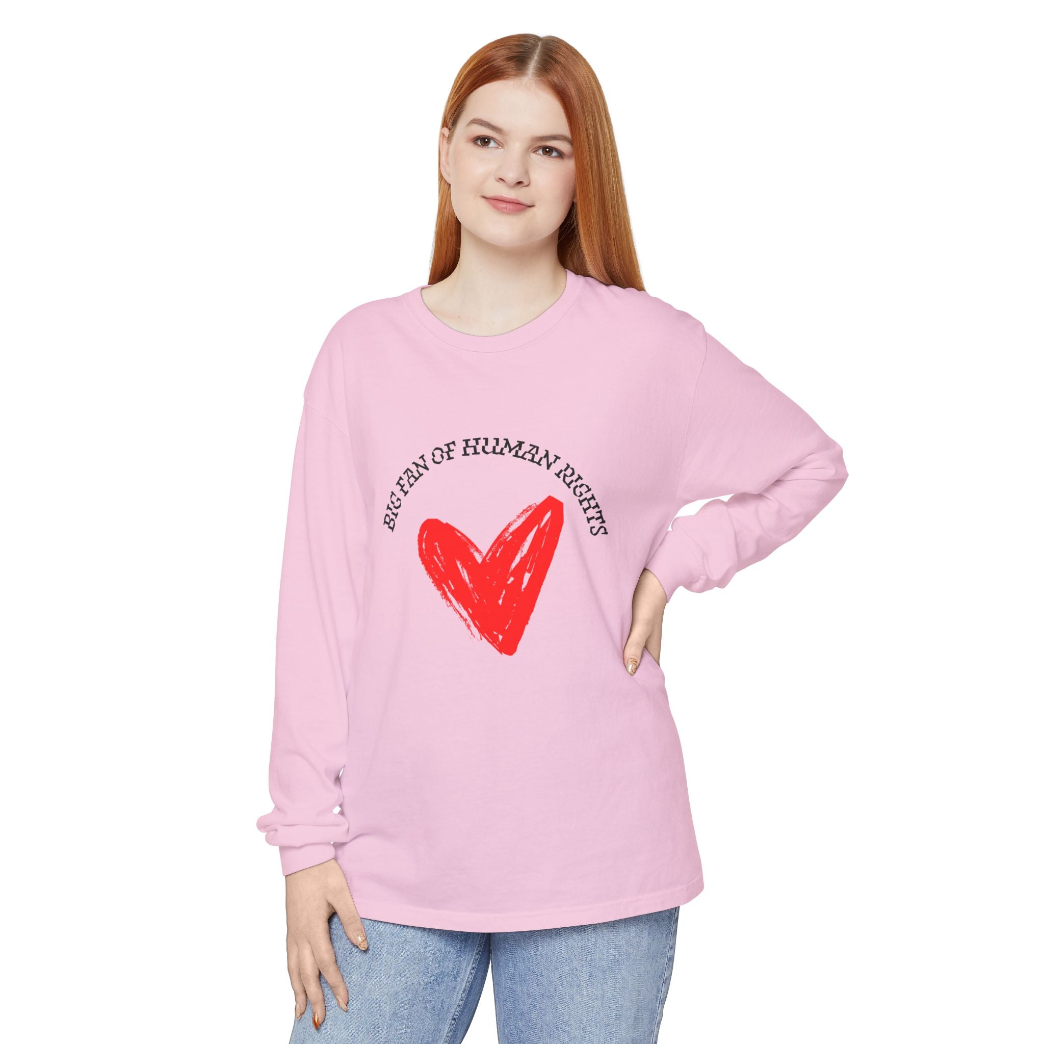 Fan of Human Rights Long Sleeve T-Shirt