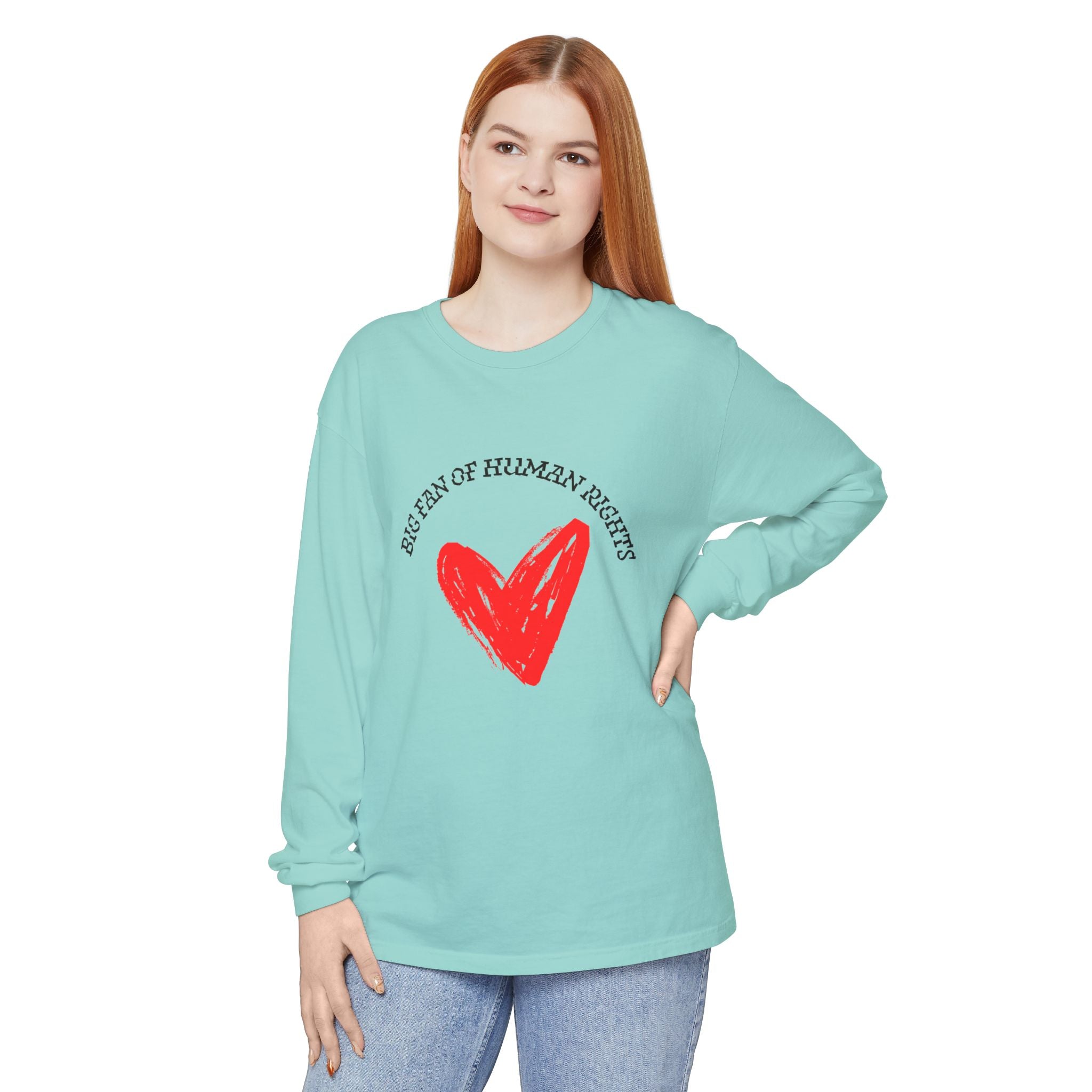 Fan of Human Rights Long Sleeve T-Shirt