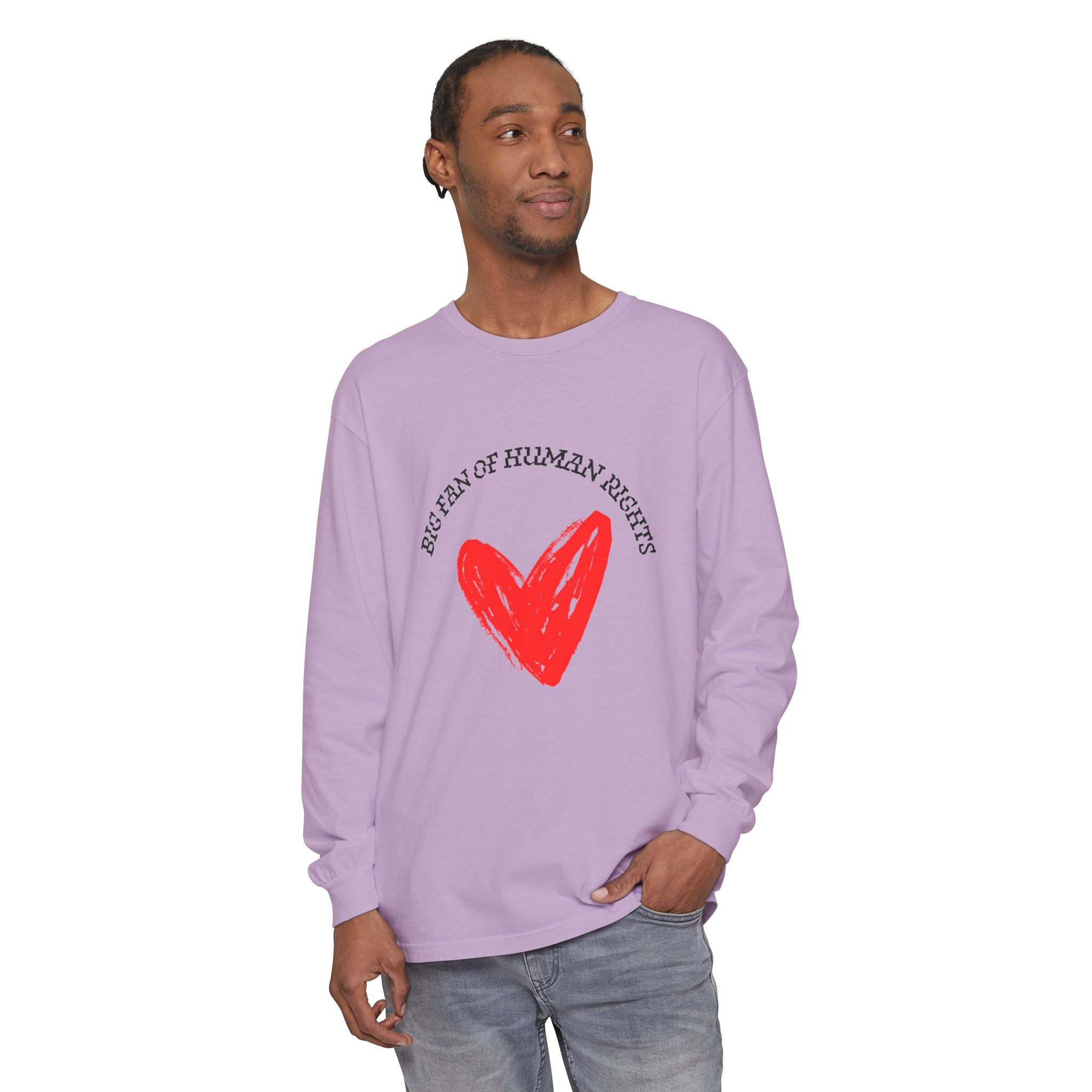 Fan of Human Rights Long Sleeve T-Shirt