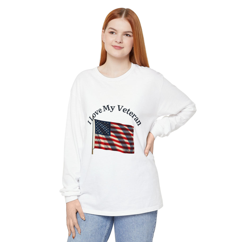 Love My Veteran Long Sleeve T-Shirt