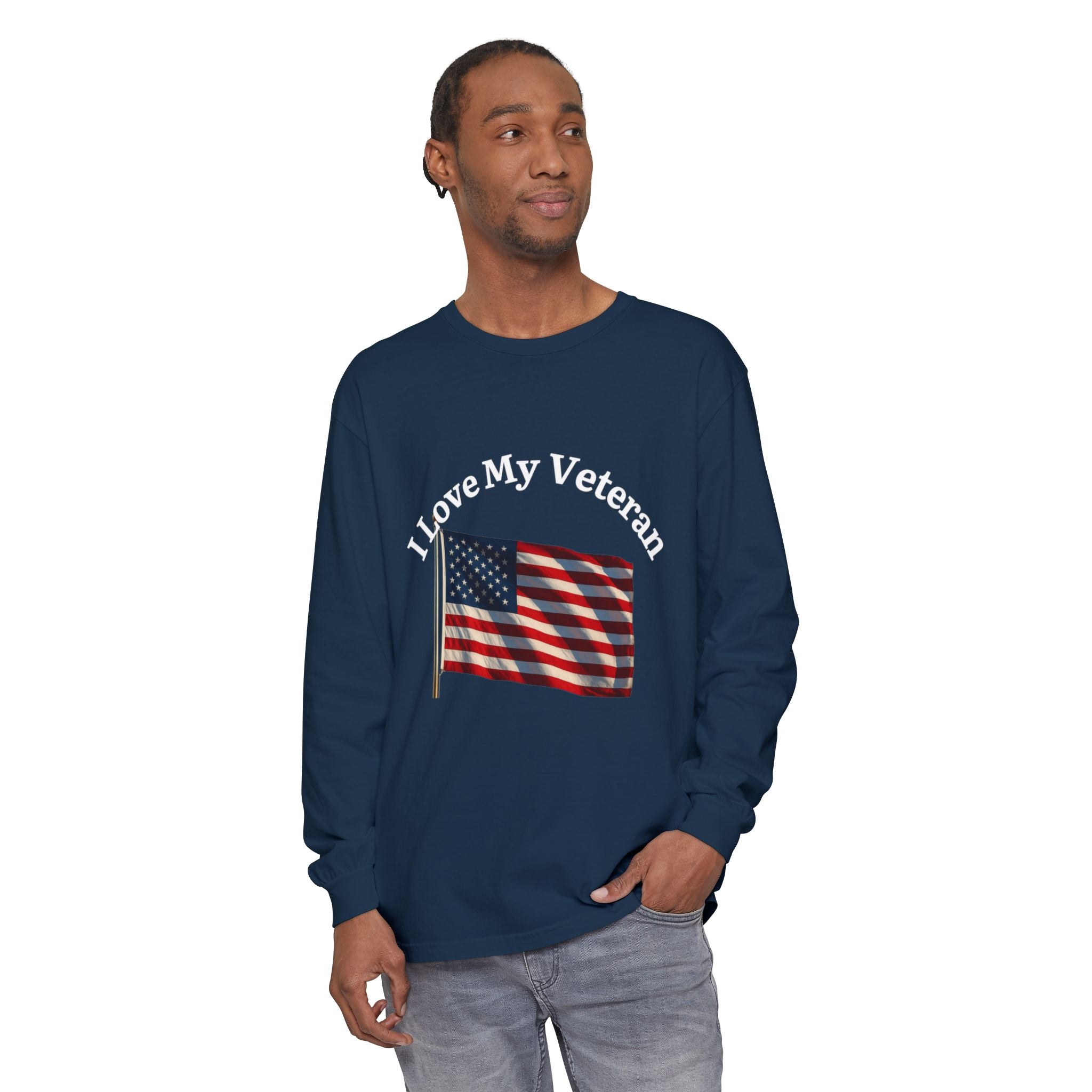 Love My Veteran Long Sleeve T-Shirt
