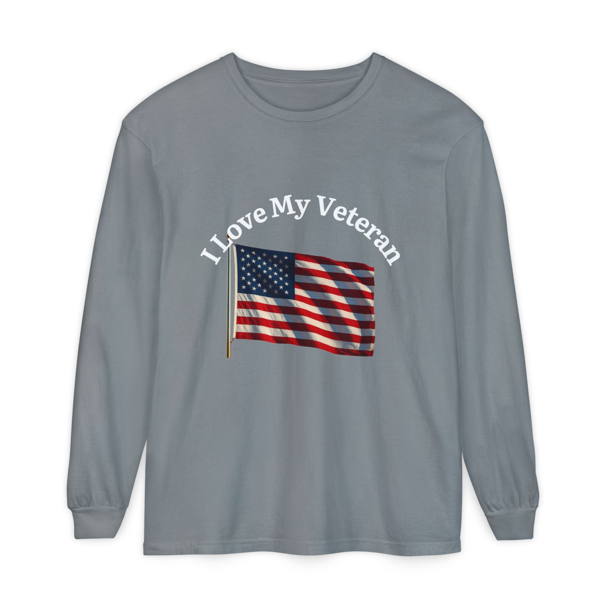 Love My Veteran Long Sleeve T-Shirt