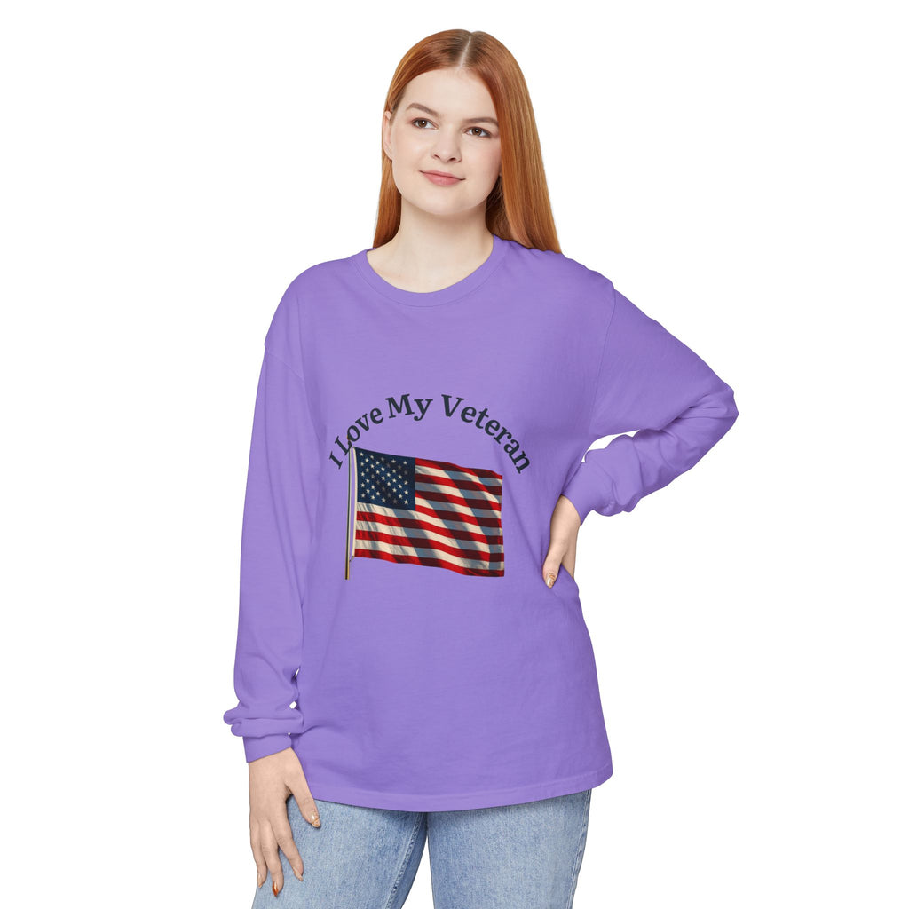 Love My Veteran Long Sleeve T-Shirt