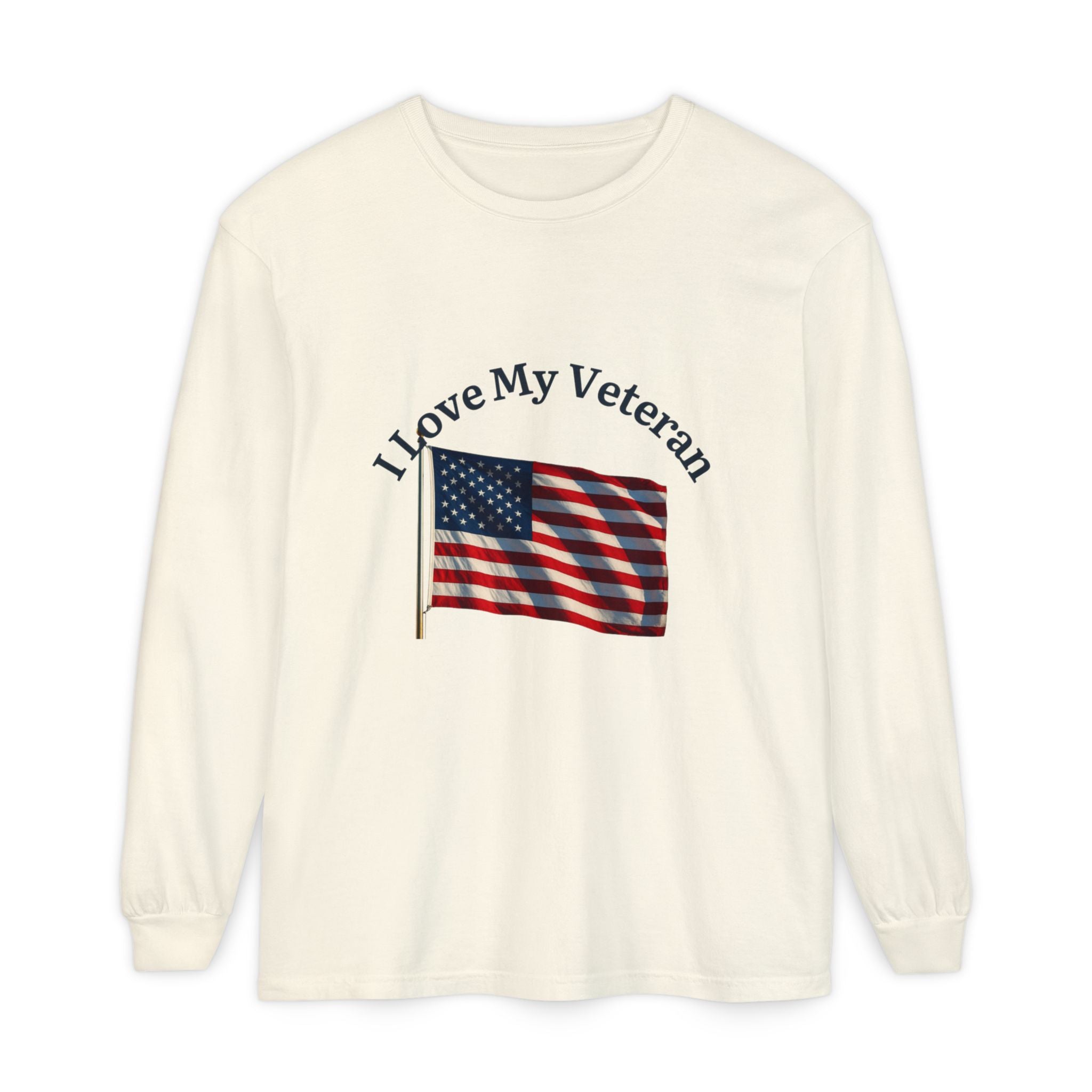Love My Veteran Long Sleeve T-Shirt