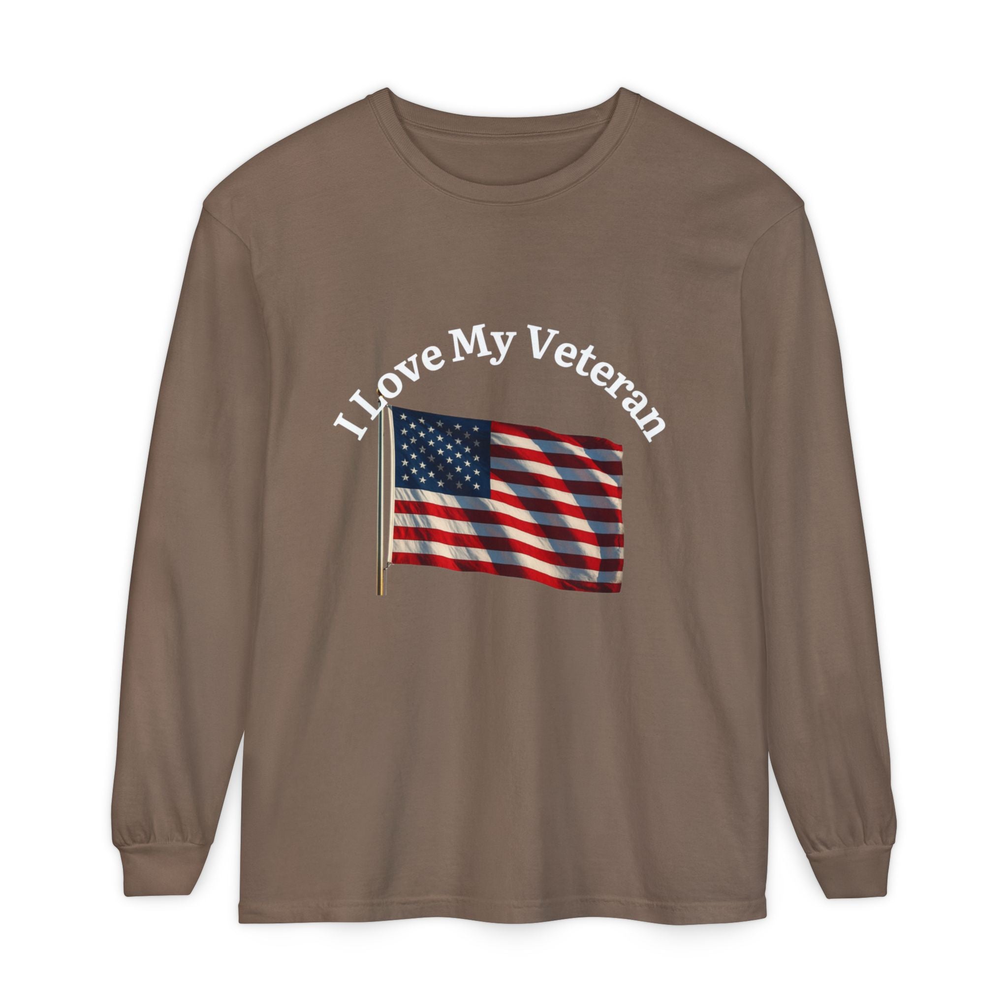 Love My Veteran Long Sleeve T-Shirt