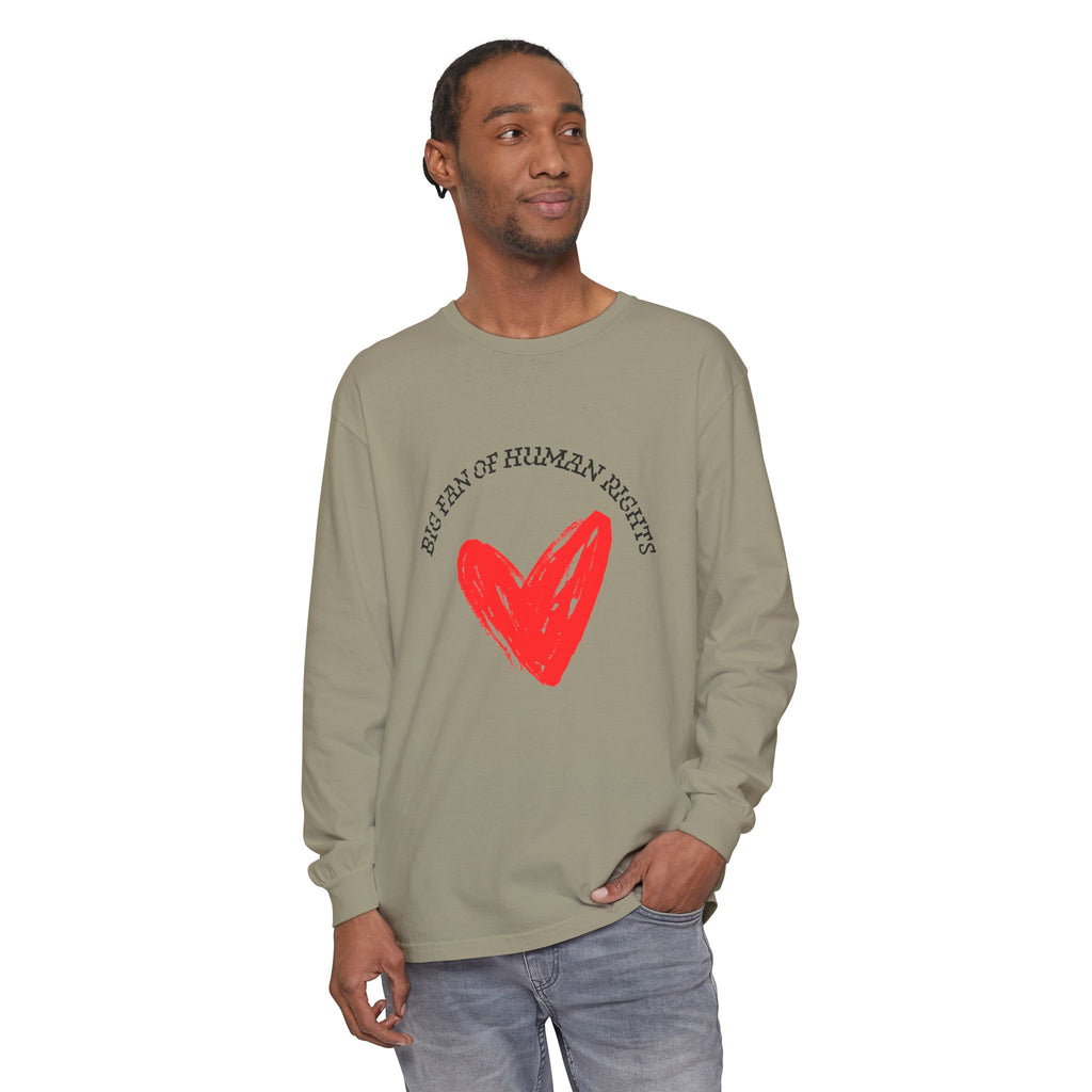 Fan of Human Rights Long Sleeve T-Shirt