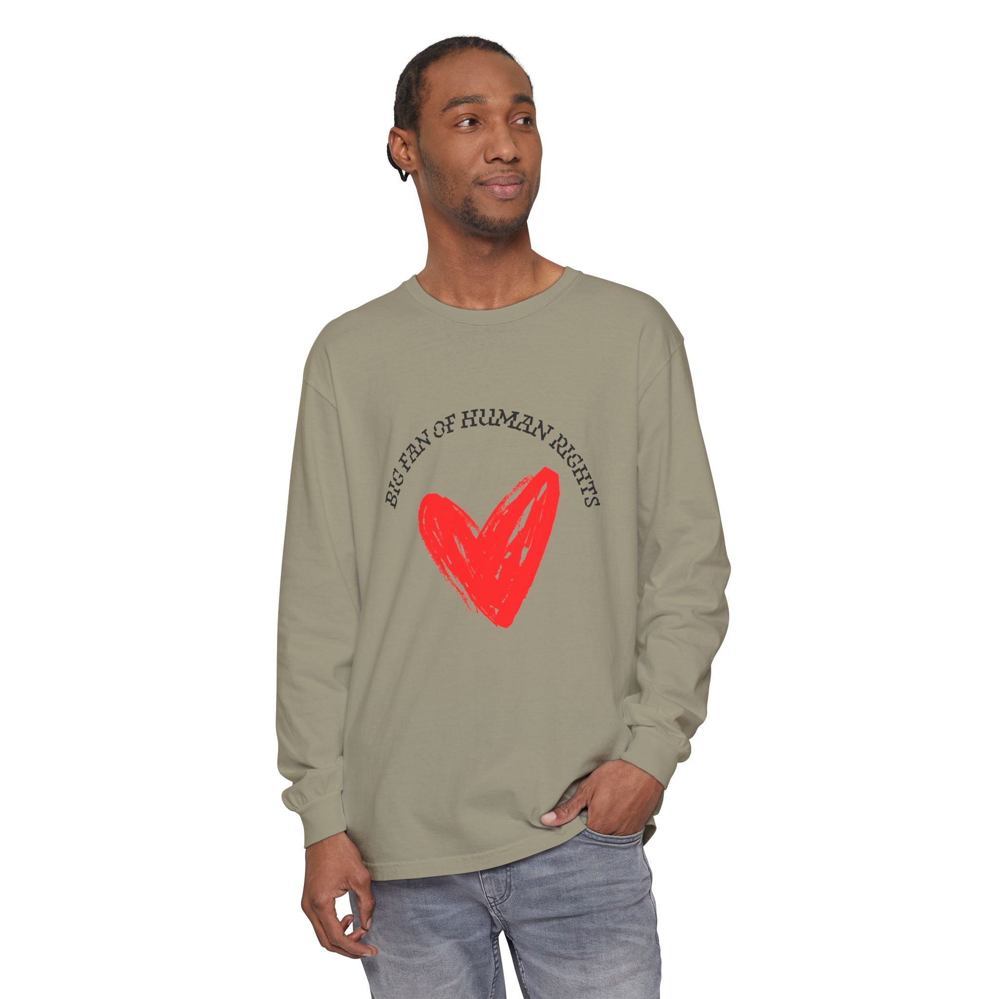 Fan of Human Rights Long Sleeve T-Shirt