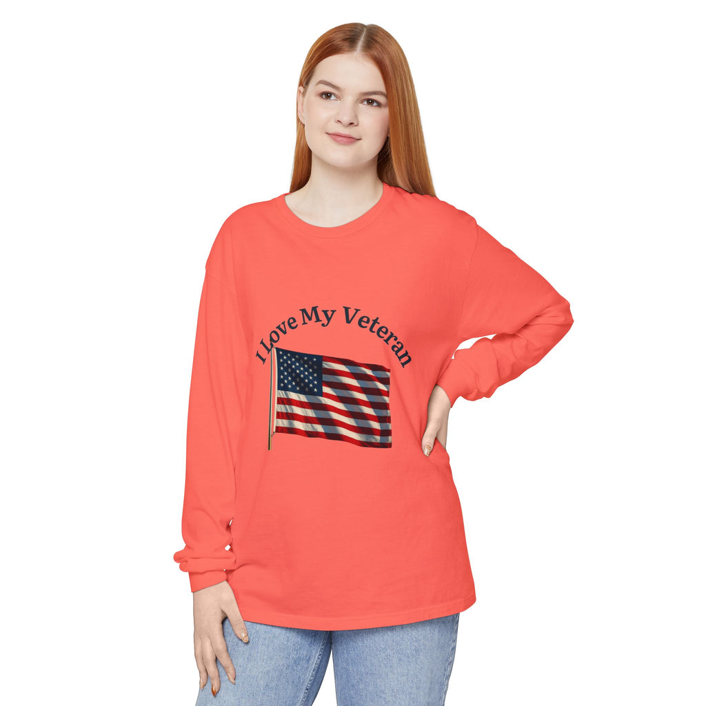 Love My Veteran Long Sleeve T-Shirt