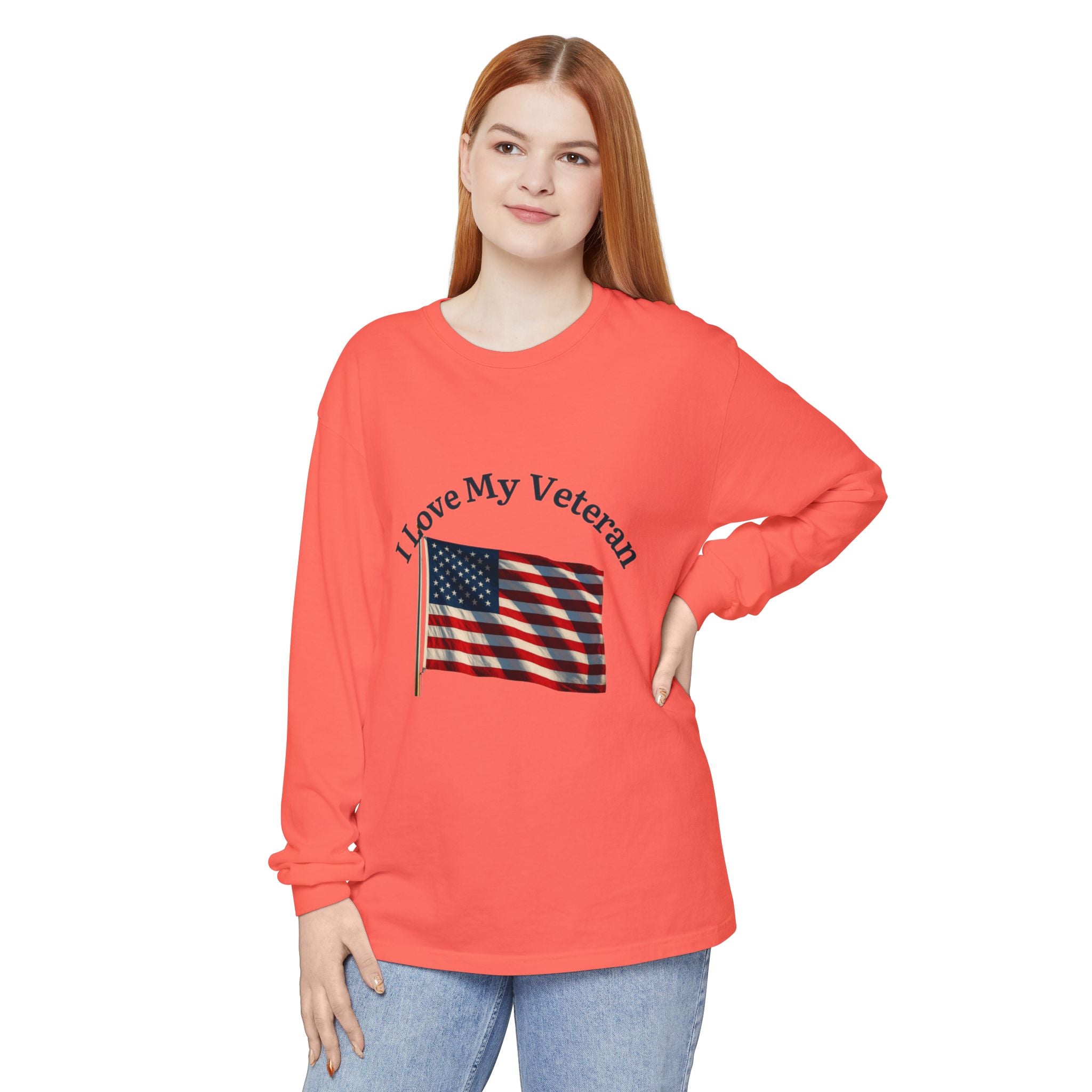 Love My Veteran Long Sleeve T-Shirt