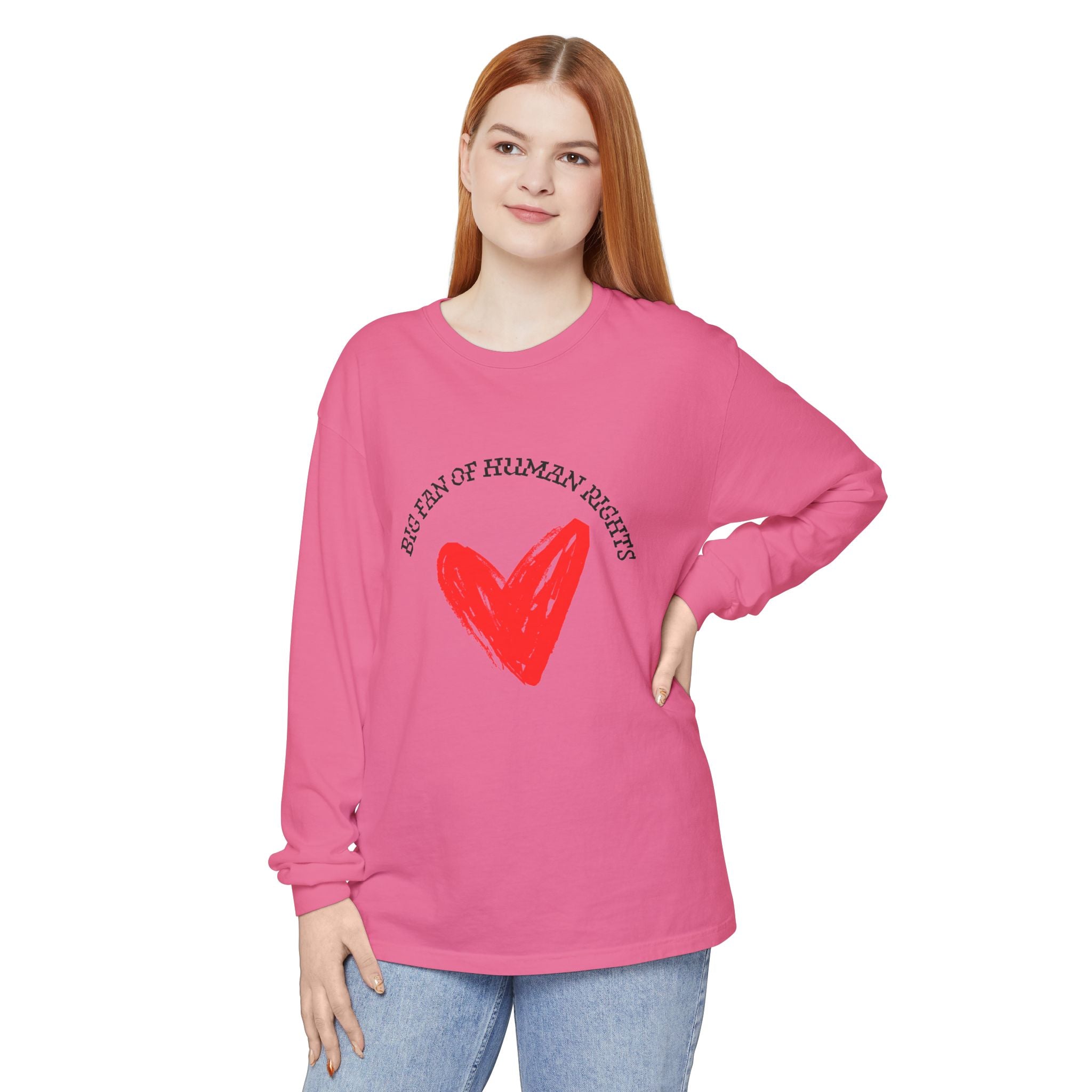Fan of Human Rights Long Sleeve T-Shirt