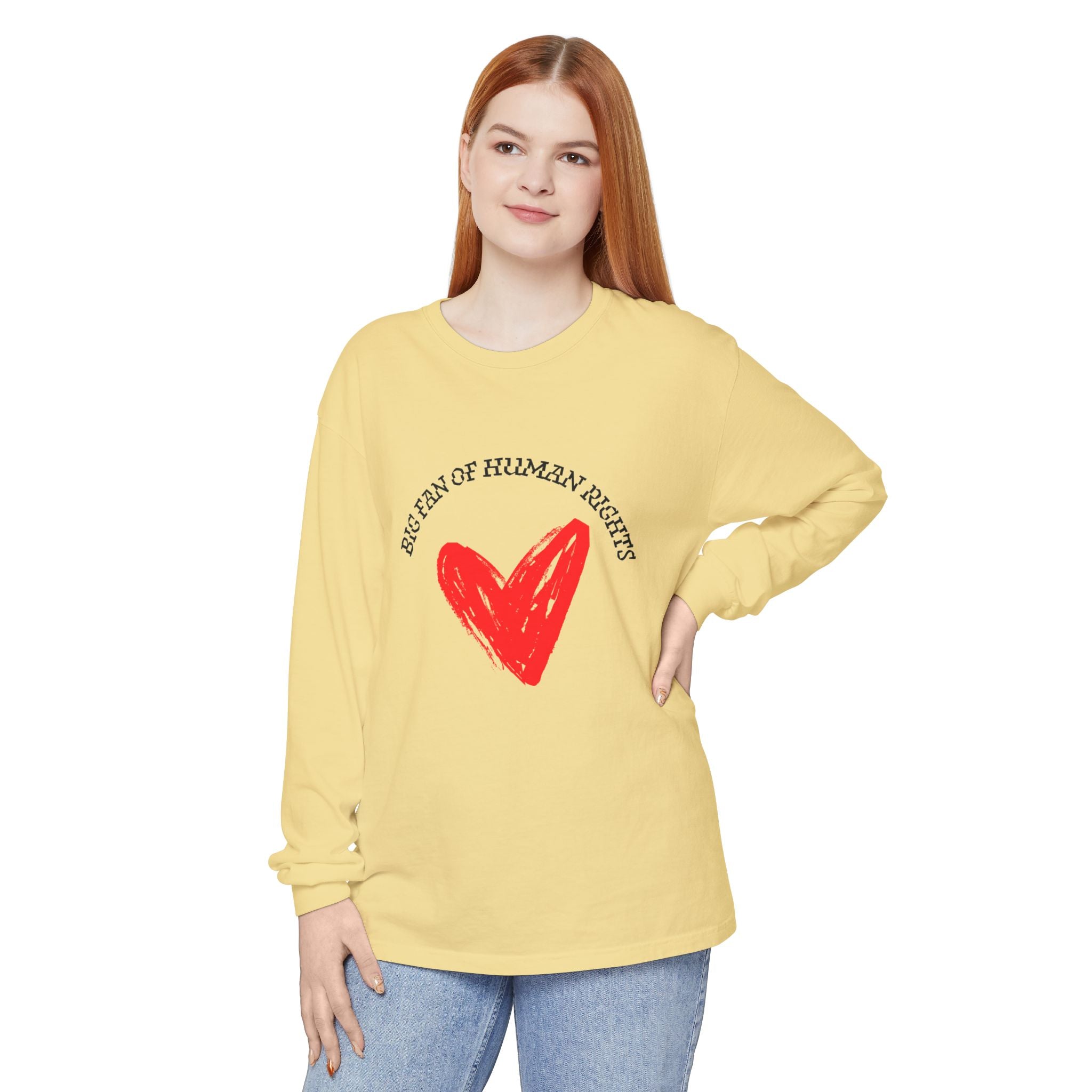 Fan of Human Rights Long Sleeve T-Shirt