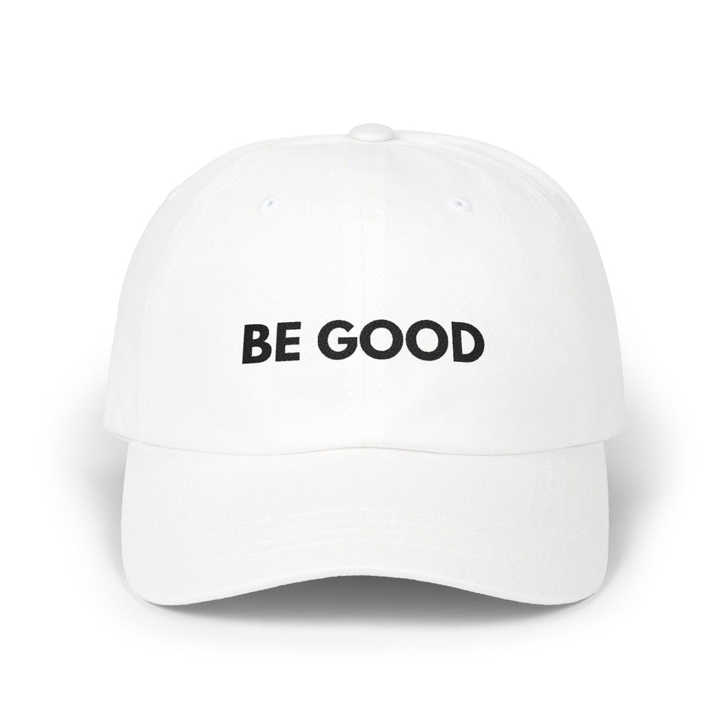 "Be Good" Cap - blk print