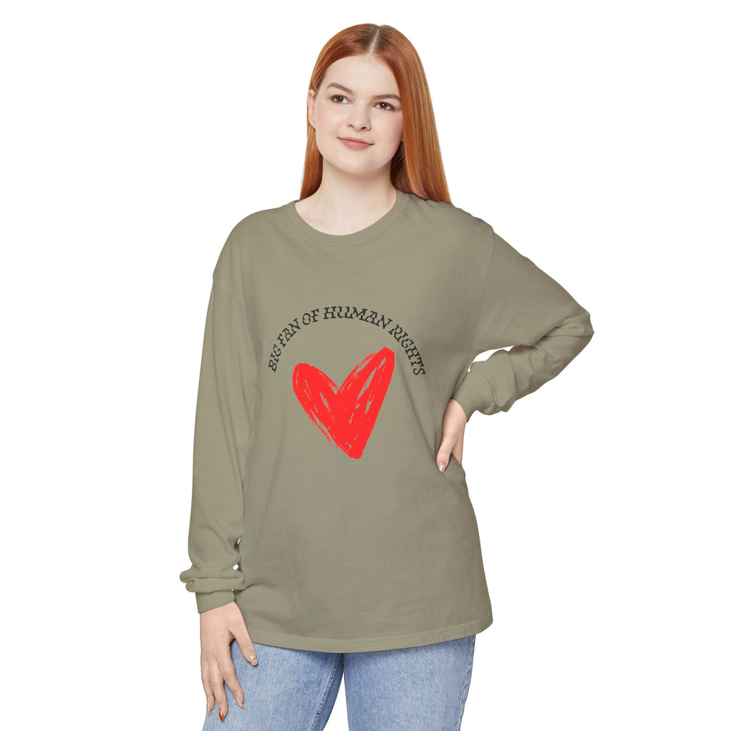 Fan of Human Rights Long Sleeve T-Shirt
