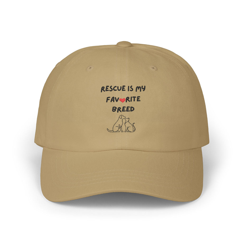 Rescue Fave Breed Classic Dad Cap
