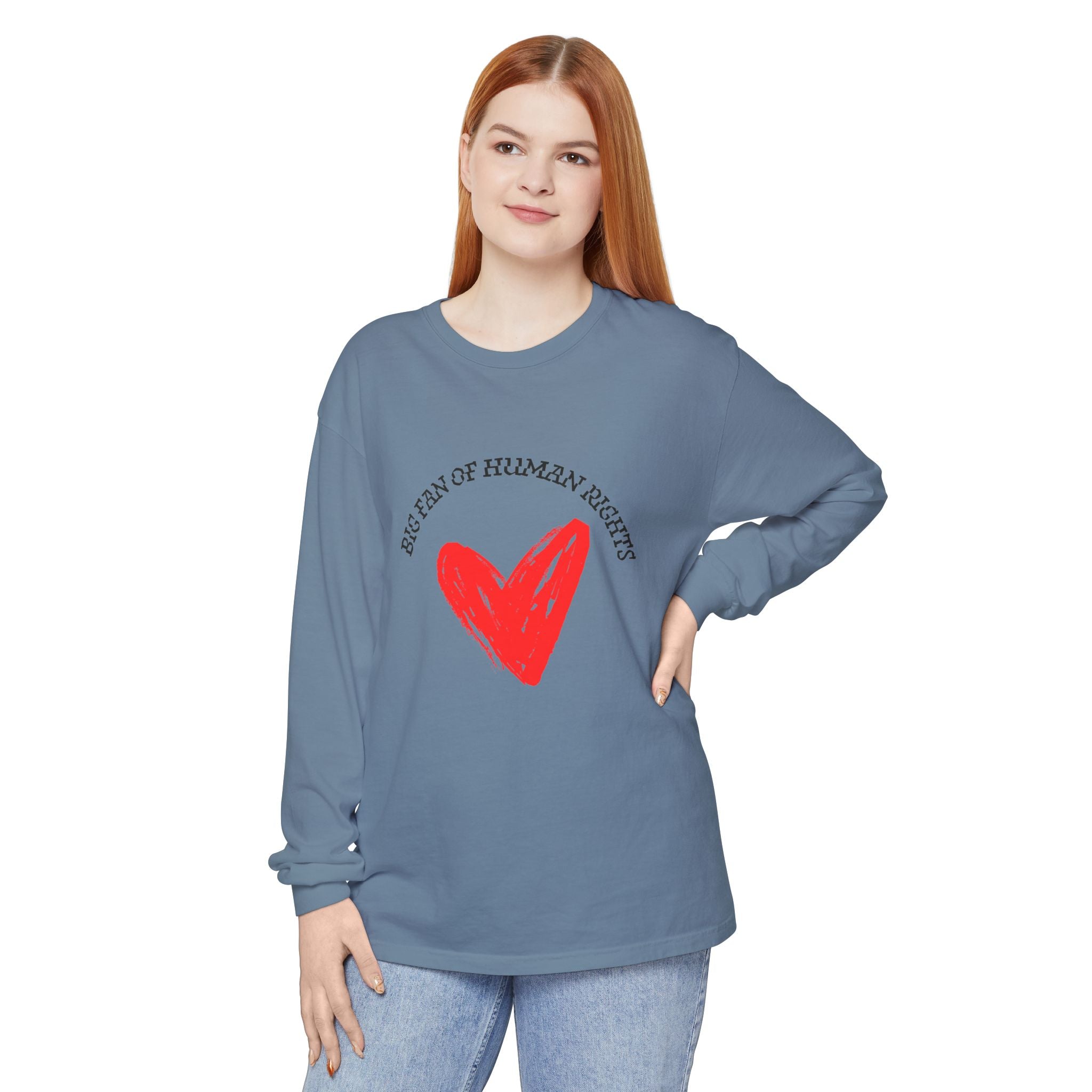 Fan of Human Rights Long Sleeve T-Shirt
