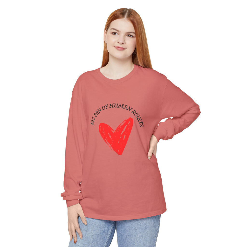 Fan of Human Rights Long Sleeve T-Shirt