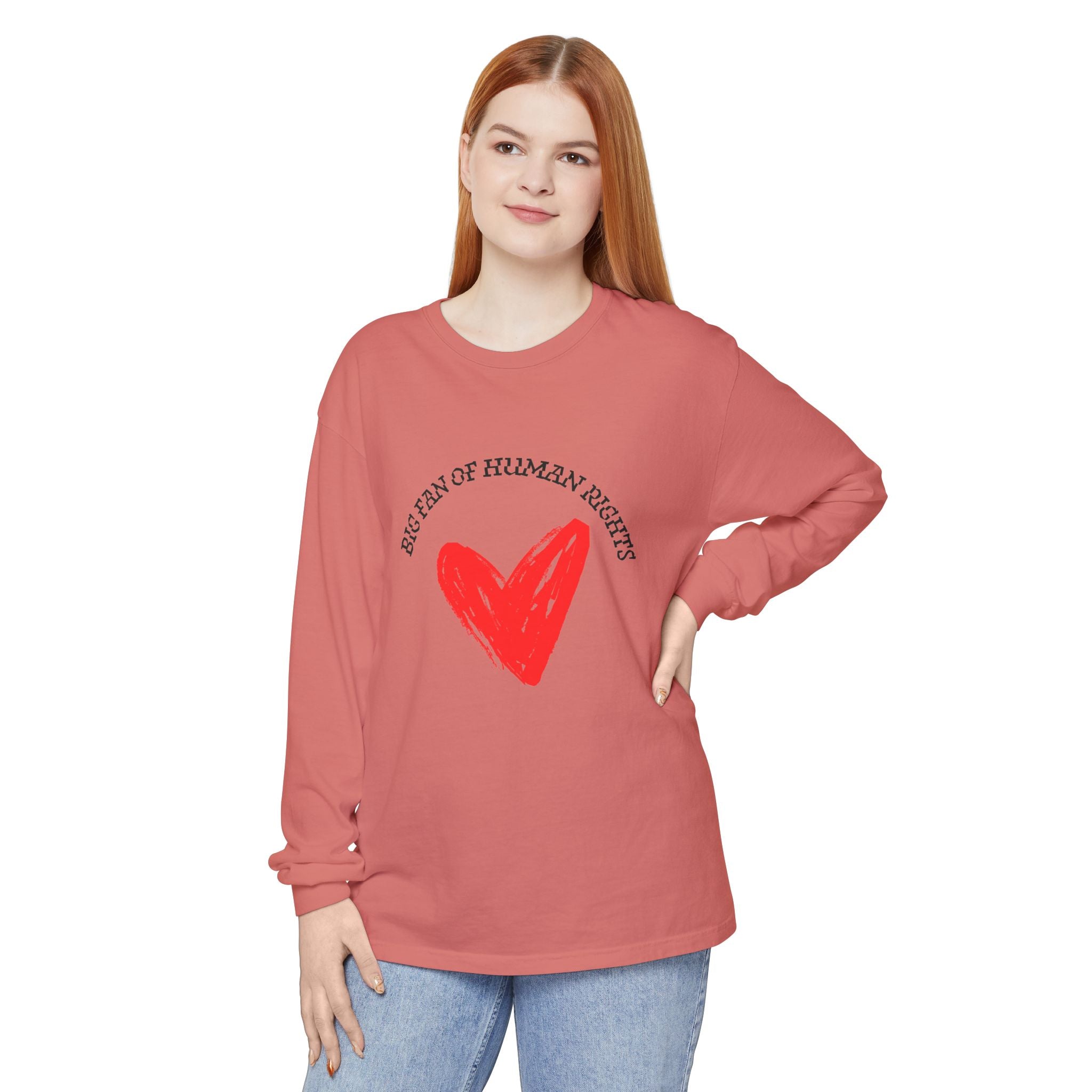 Fan of Human Rights Long Sleeve T-Shirt