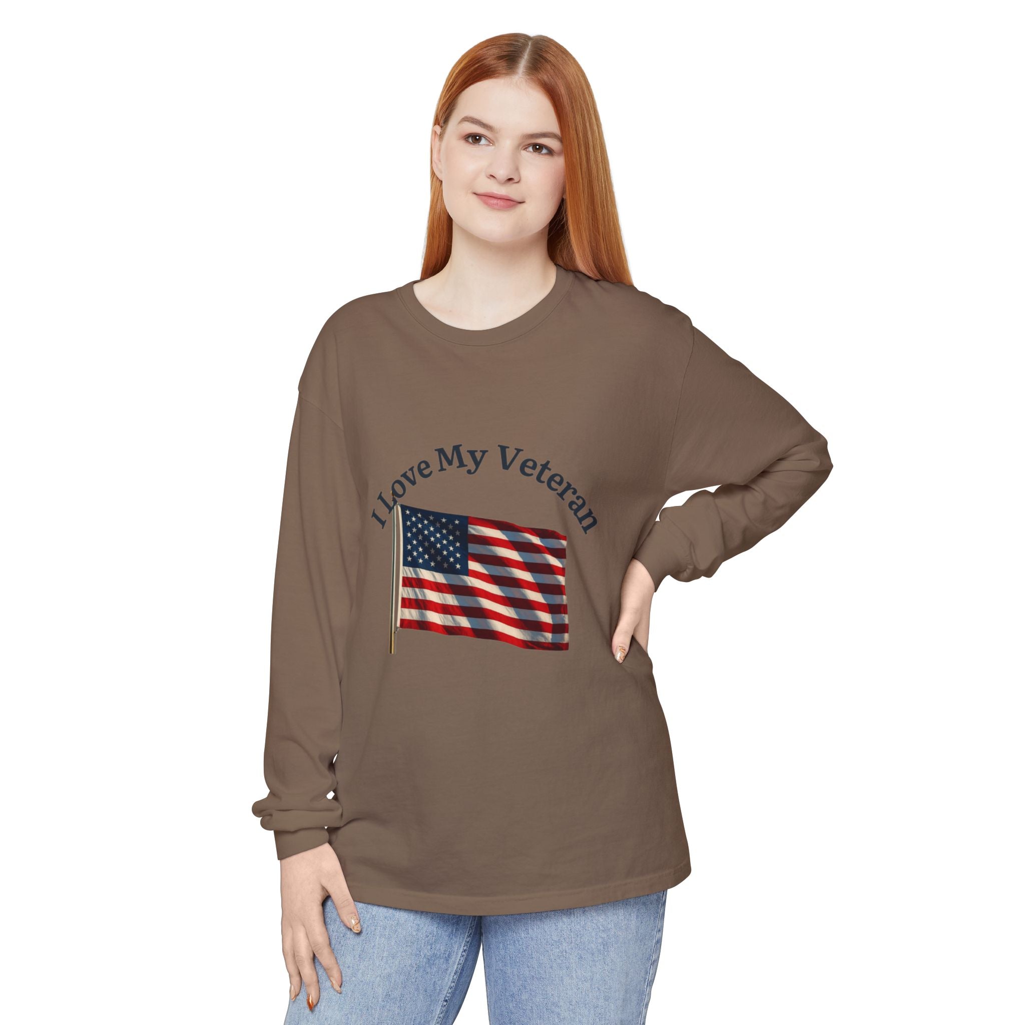 Love My Veteran Long Sleeve T-Shirt