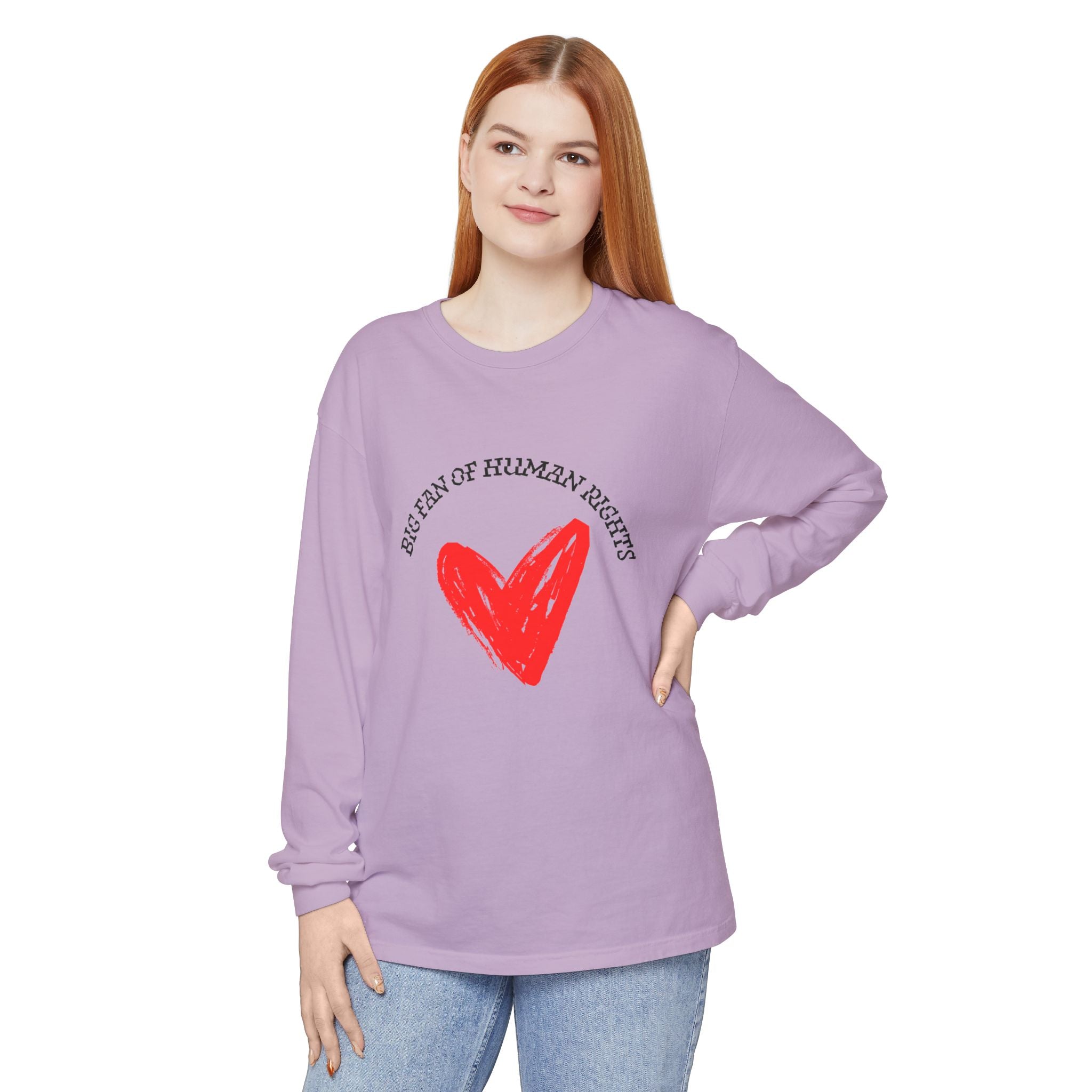 Fan of Human Rights Long Sleeve T-Shirt
