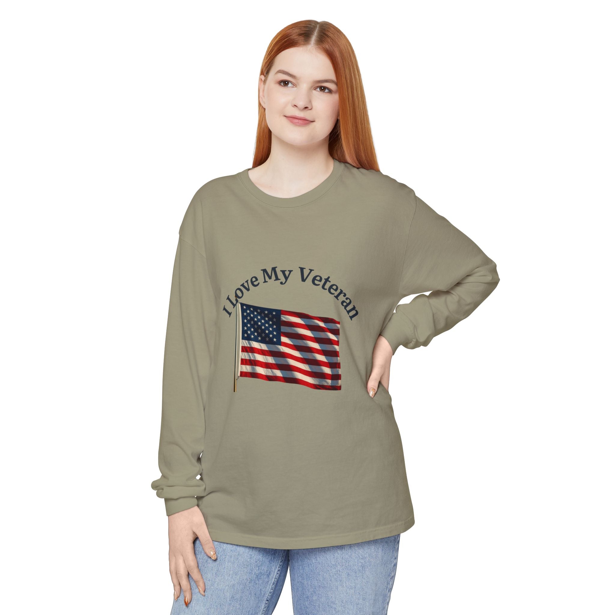 Love My Veteran Long Sleeve T-Shirt