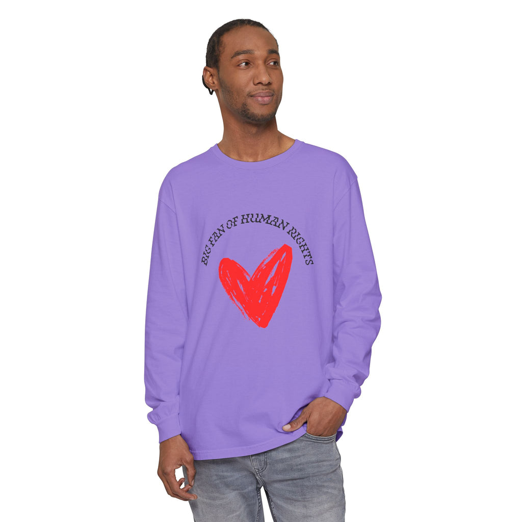 Fan of Human Rights Long Sleeve T-Shirt