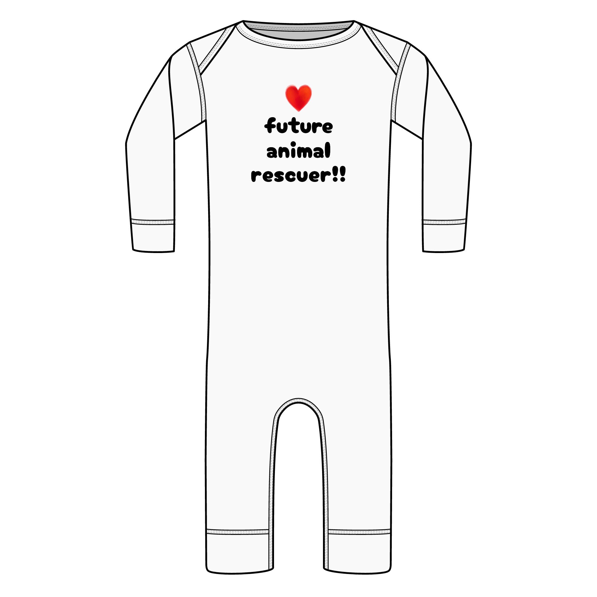 Future Animal Rescuer Baby Bodysuit