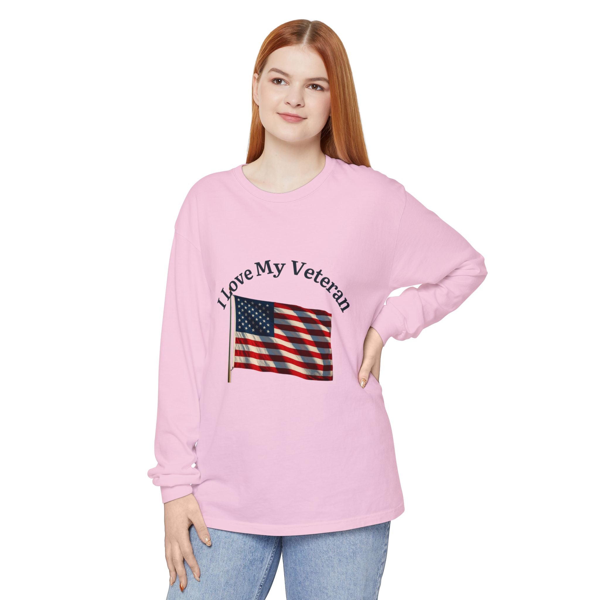 Love My Veteran Long Sleeve T-Shirt